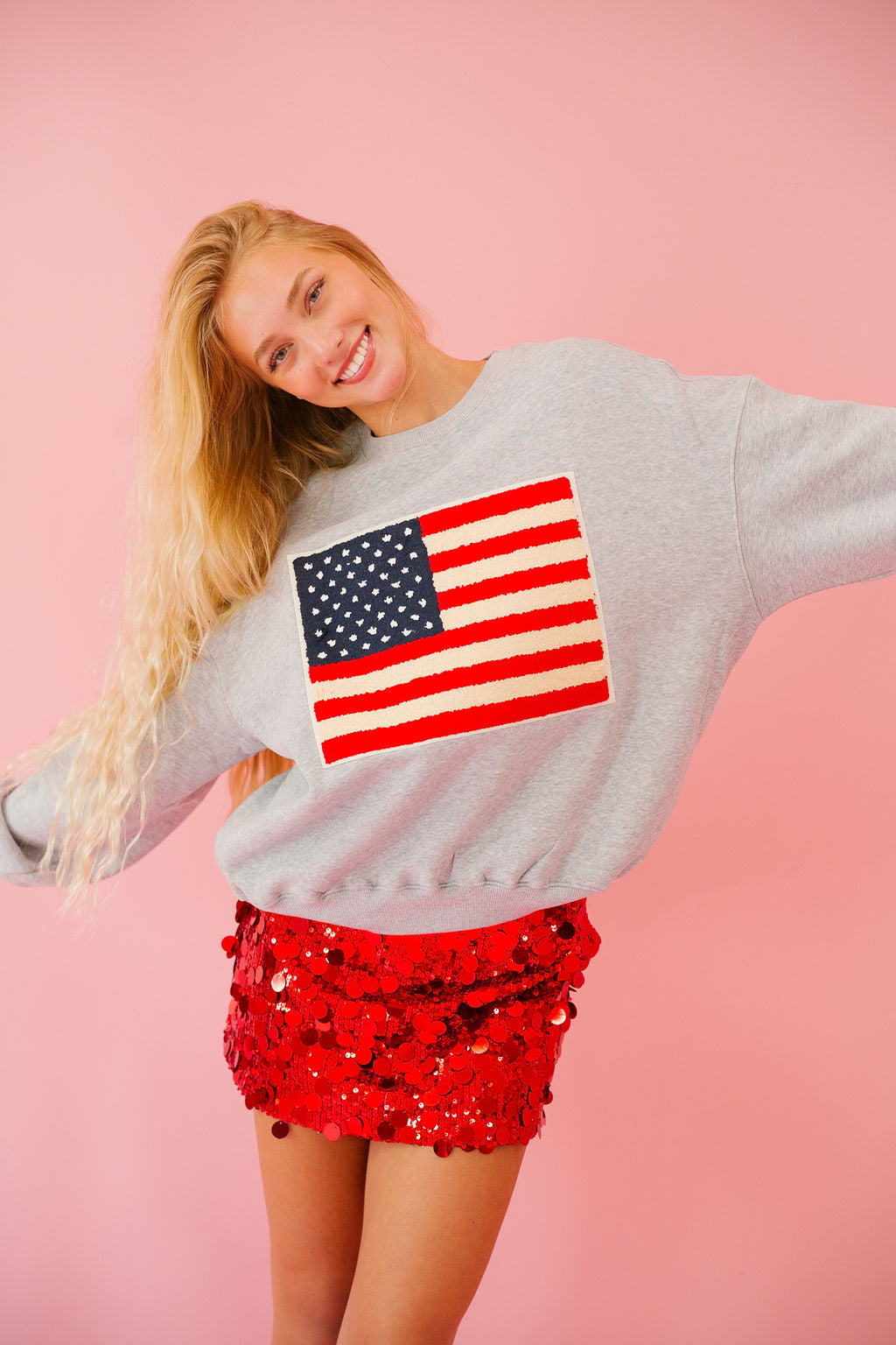 BIG FAN OF THE FLAG PULLOVERS pullover Judith March   
