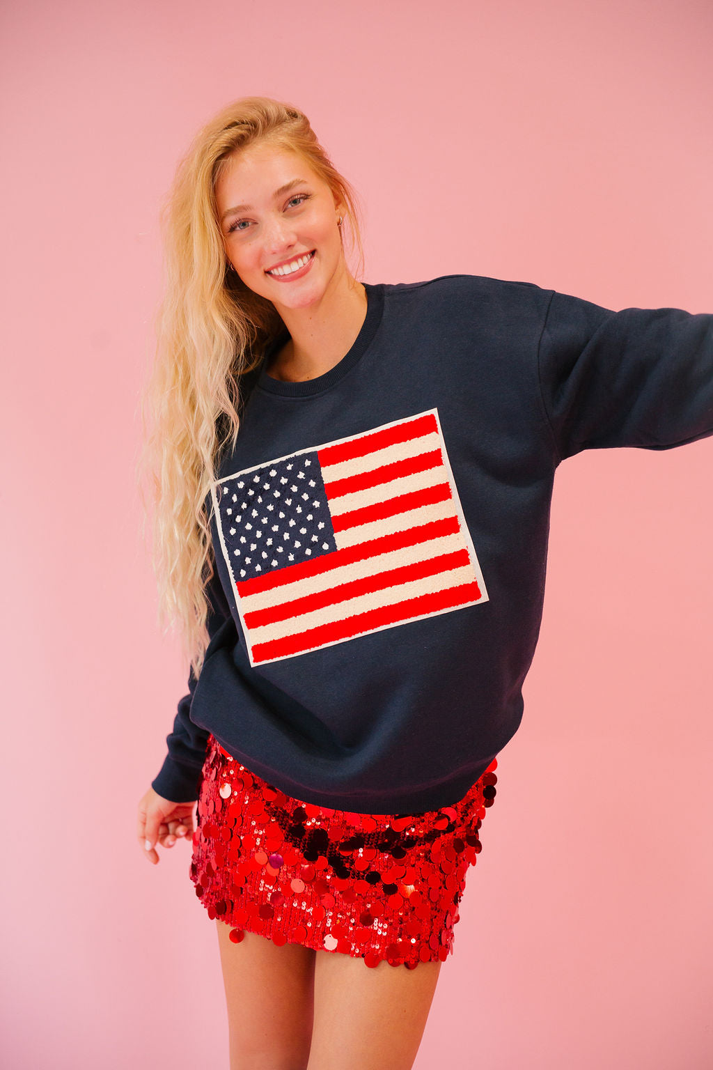 BIG FAN OF THE FLAG PULLOVERS pullover Judith March