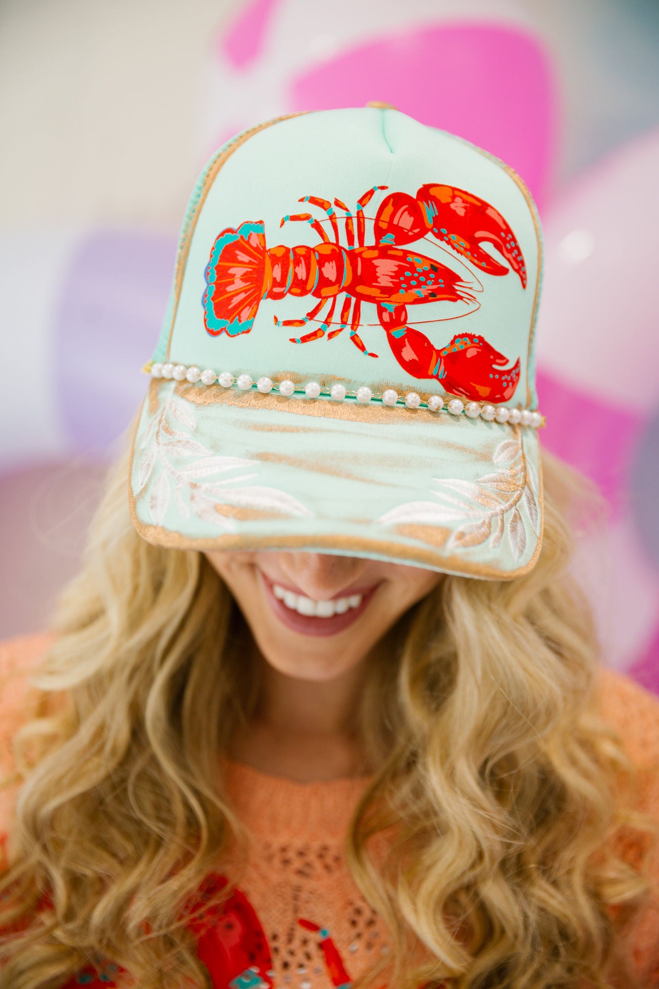 LOBSTER LAGOON TRUCKER HAT