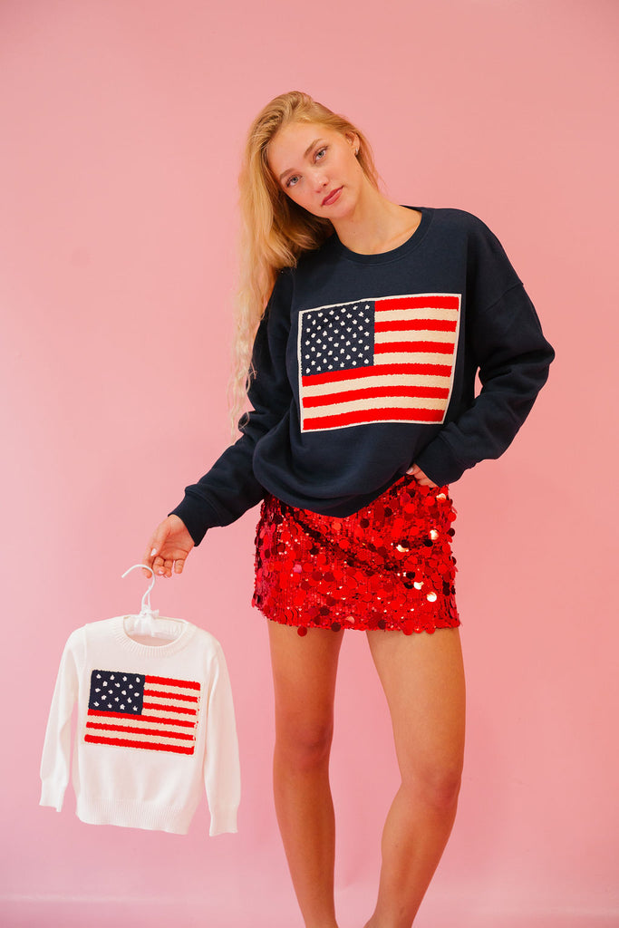 BIG FAN OF THE FLAG PULLOVERS pullover Judith March   