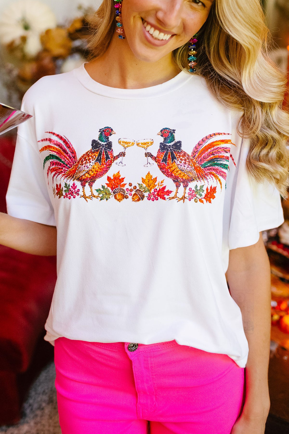 THE PHEASANT AFTER FIVE TEE/TANK TEE Judith March