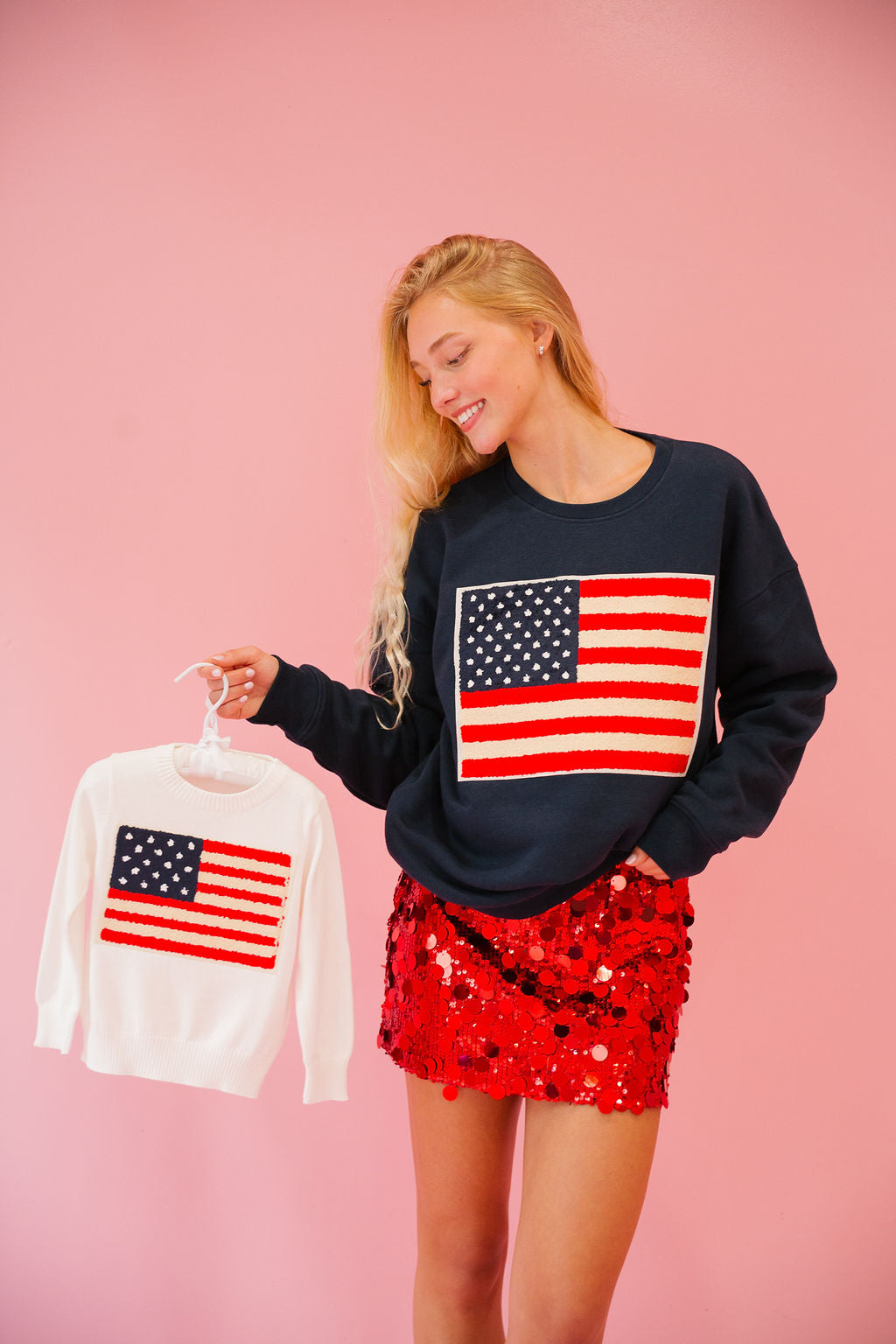 BIG FAN OF THE FLAG PULLOVERS pullover Judith March   