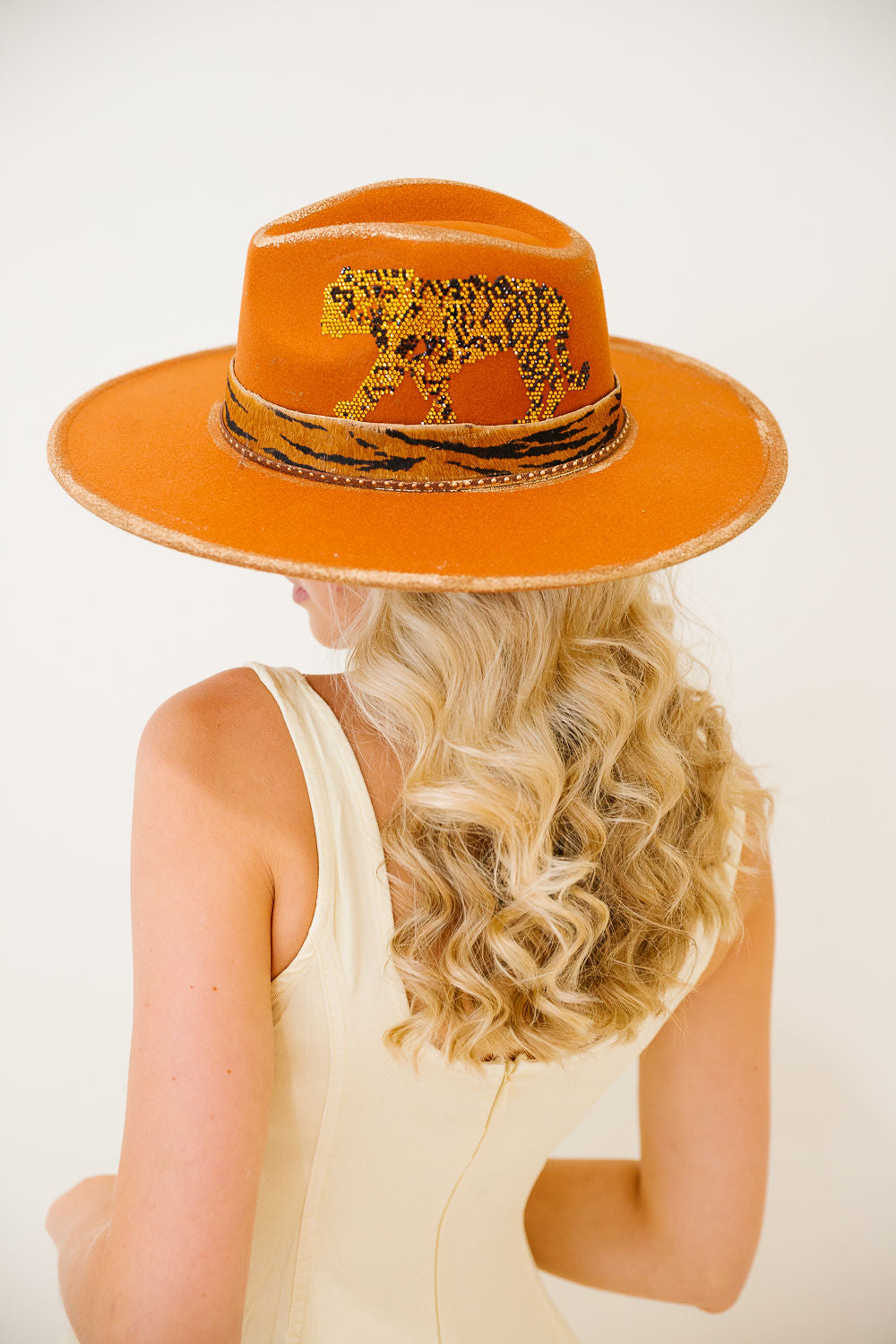 STRIPE & SHINE RANCHER HAT RANCHER HAT Judith March