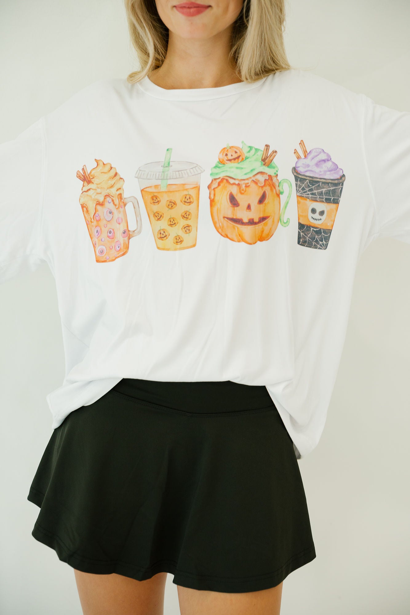 HALLOWEEN CHEERS TEE TEE Judith March