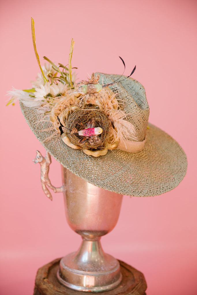 FLORAL NEST SUN HAT HAT Judith March   