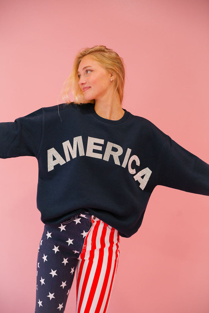 AMERICA NAVY PULLOVER pullover Judith March   