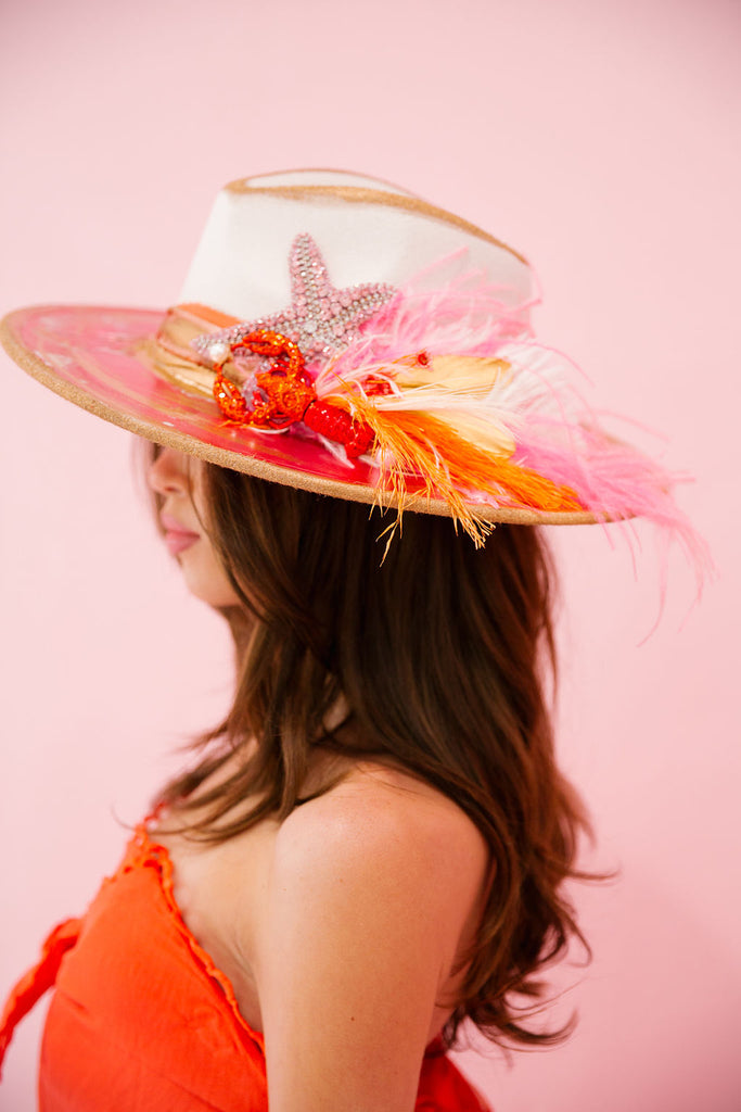 COASTAL LOBSTER RANCHER HAT RANCHER HAT Judith March
