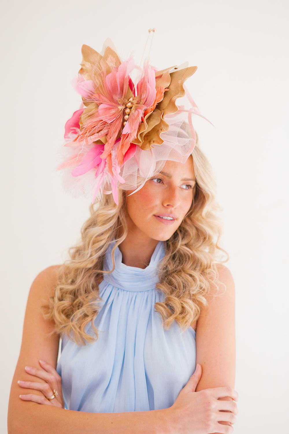 FANCY FLUTTER FASCINATOR FASCINATOR Judith March