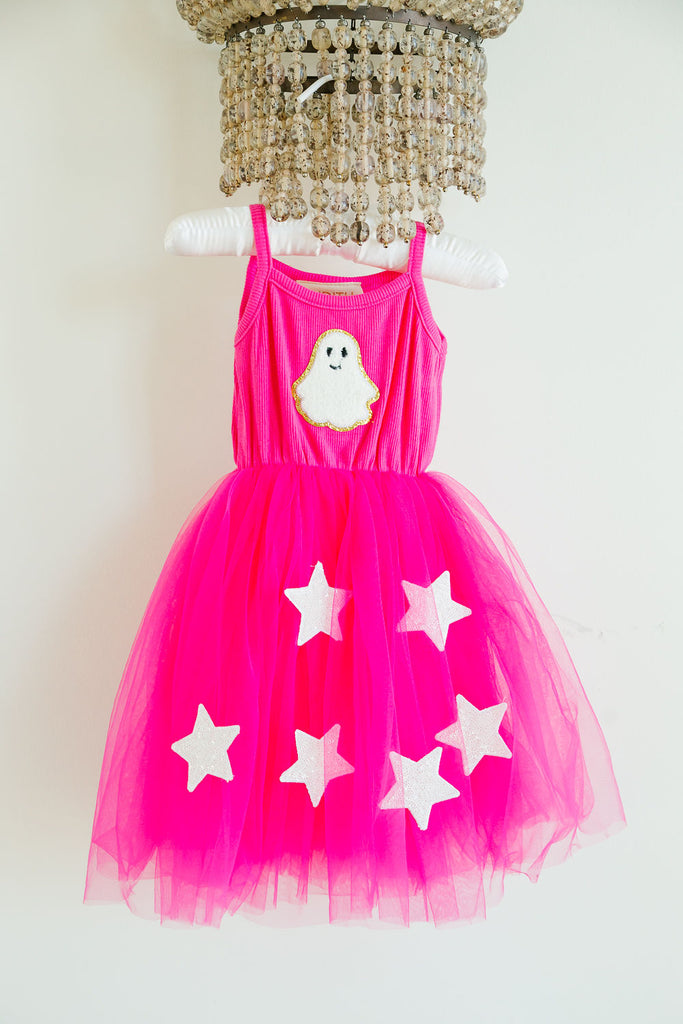 MINI KIDS GHOST STAR TULLE DRESS Judith March