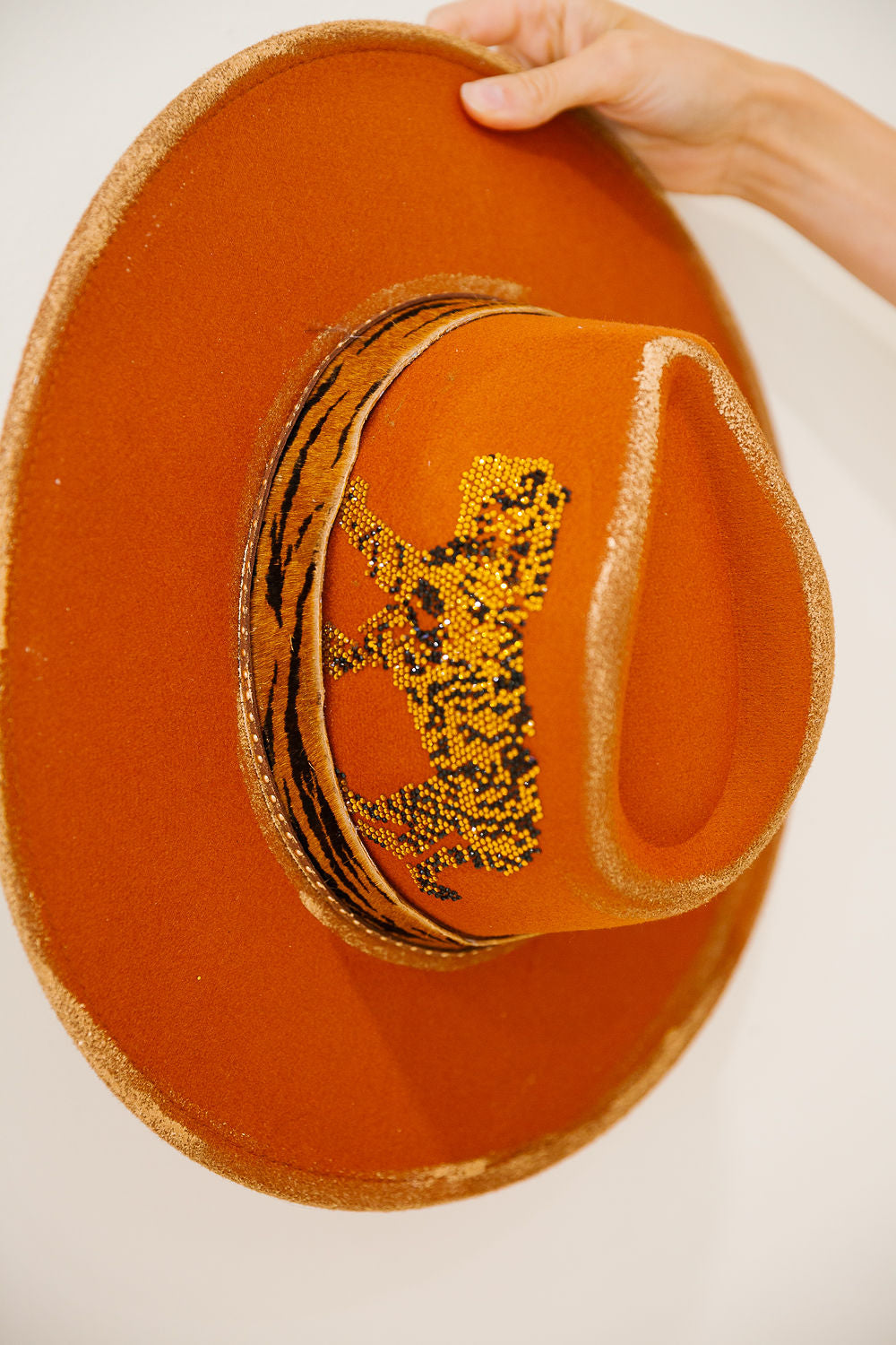TIGER LUXE RANCHER HAT TRUCKER HAT Judith March