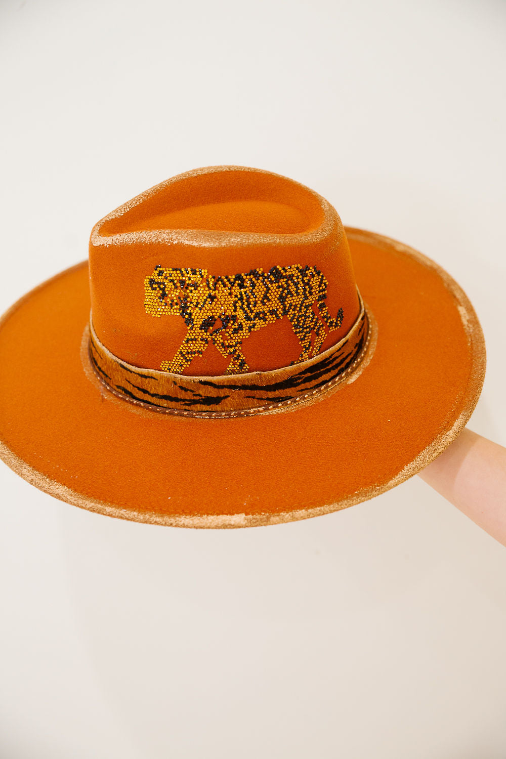 TIGER LUXE RANCHER HAT TRUCKER HAT Judith March