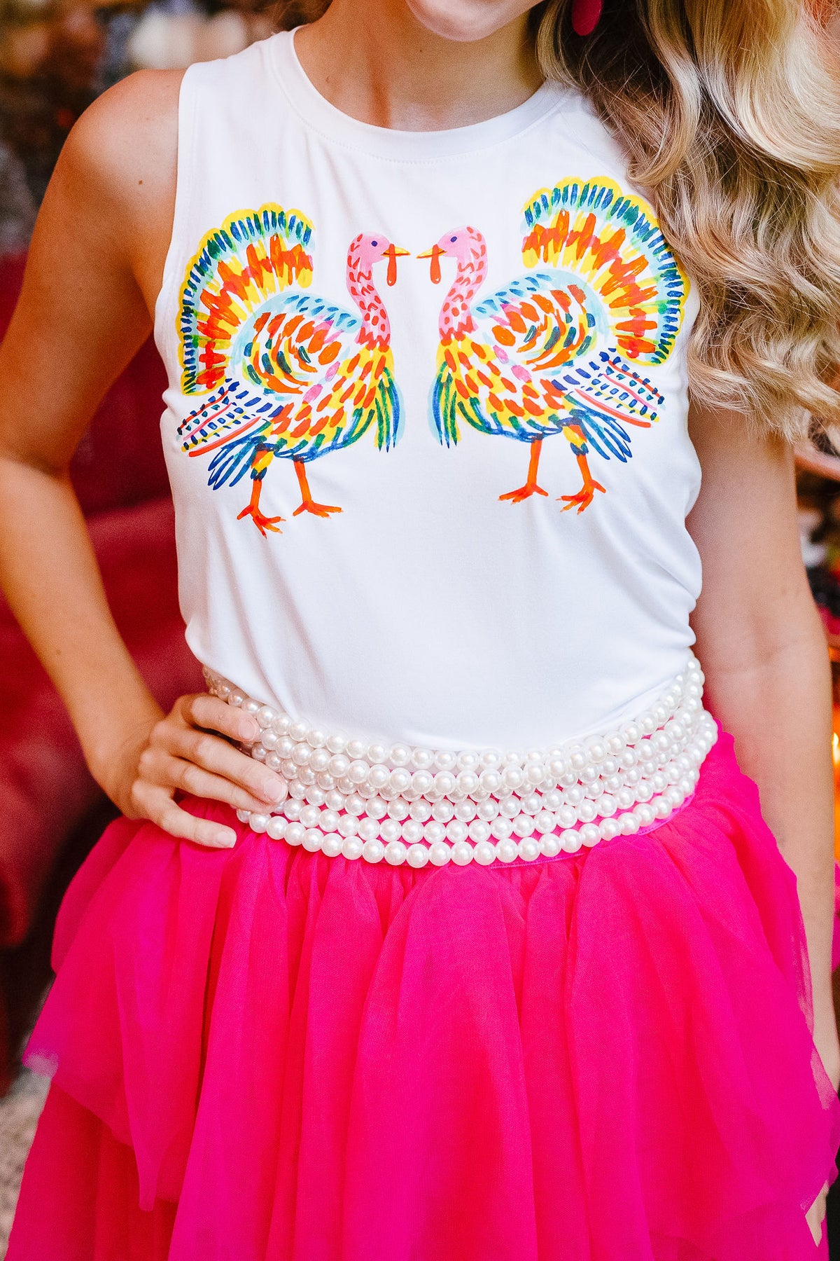THE FEATHERED FRIENDS TEE/TANK TEE Judith March