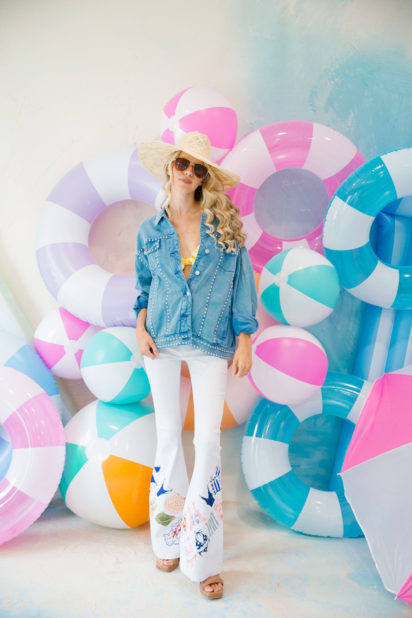 BIKINI BREEZE DENIM JACKET