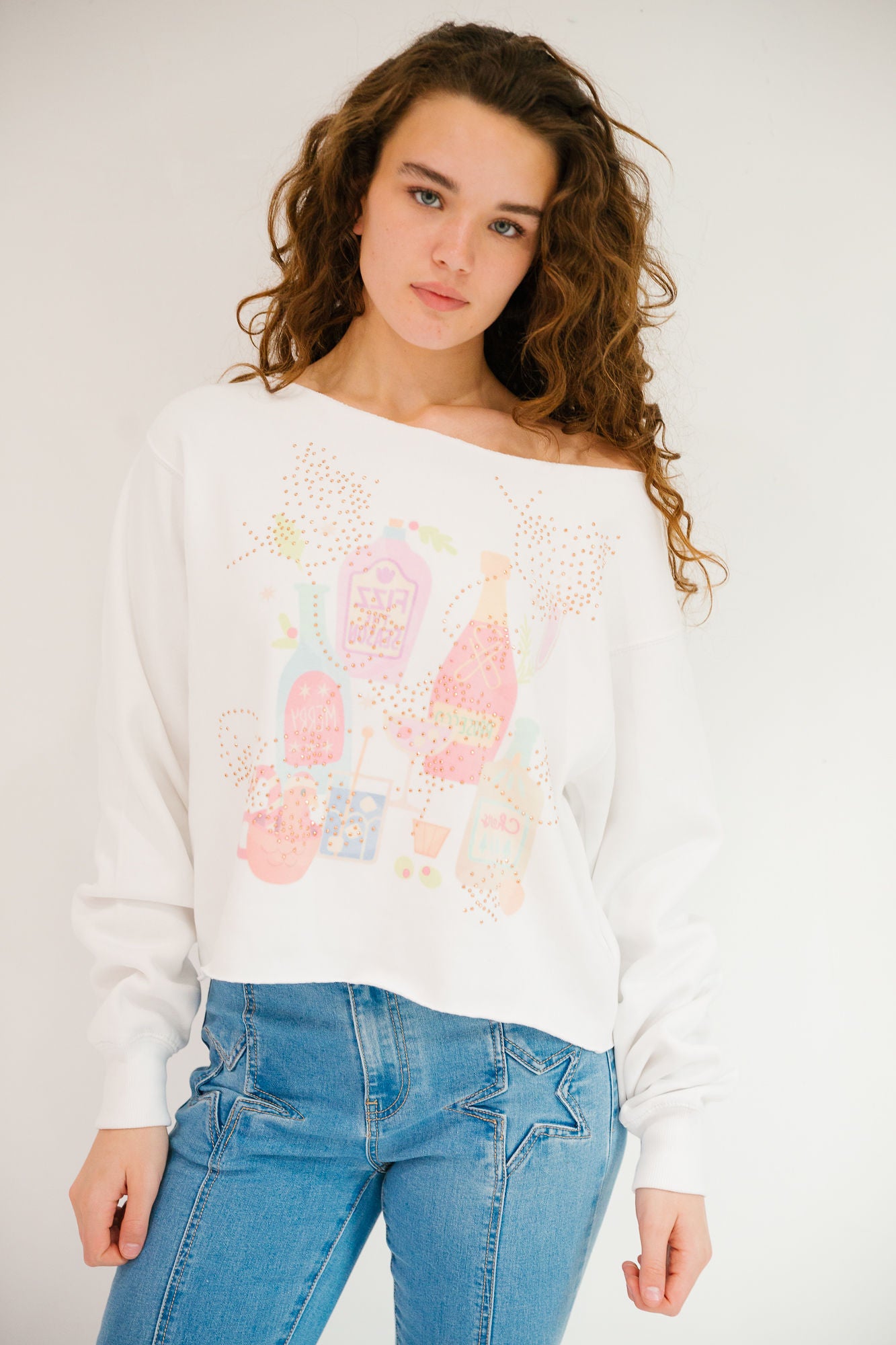 *FIZZ THE SEASON PULLOVER - SMALL PULLOVER Judith March