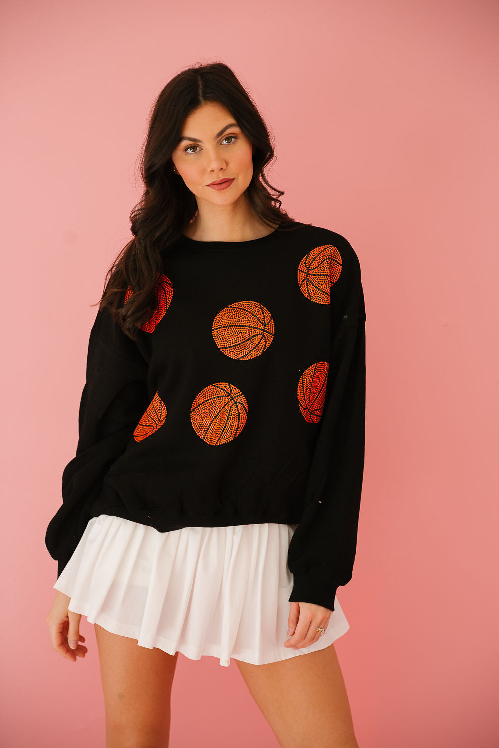BASKETBALL BLACK PULLOVER pullover Judith March