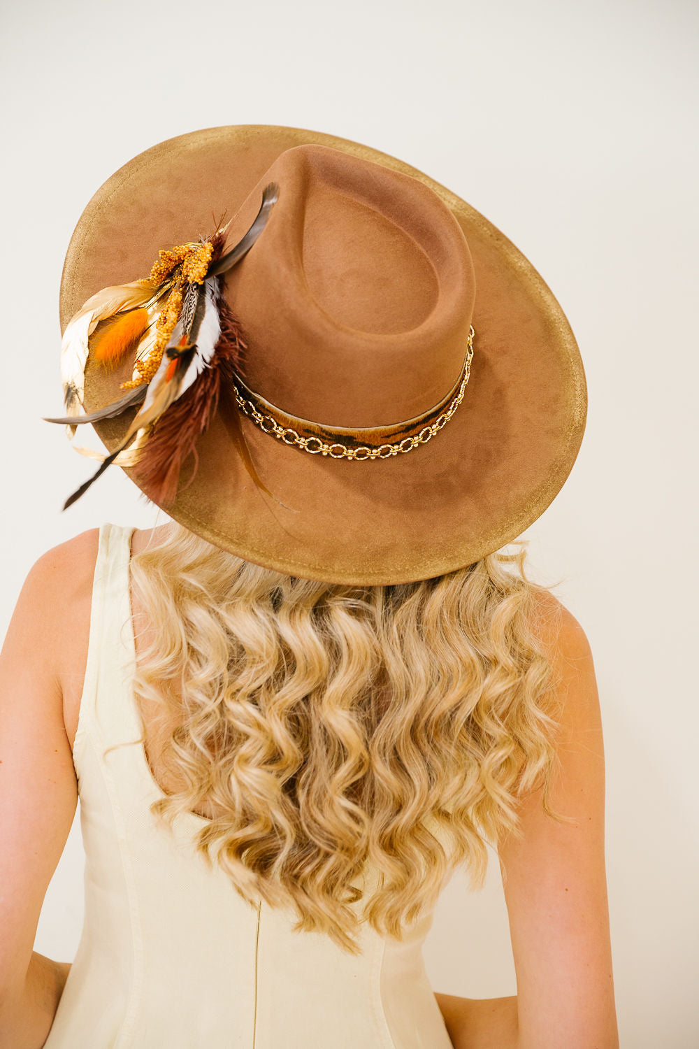 GOLDEN HARVEST RANCHER HAT TRUCKER HAT Judith March