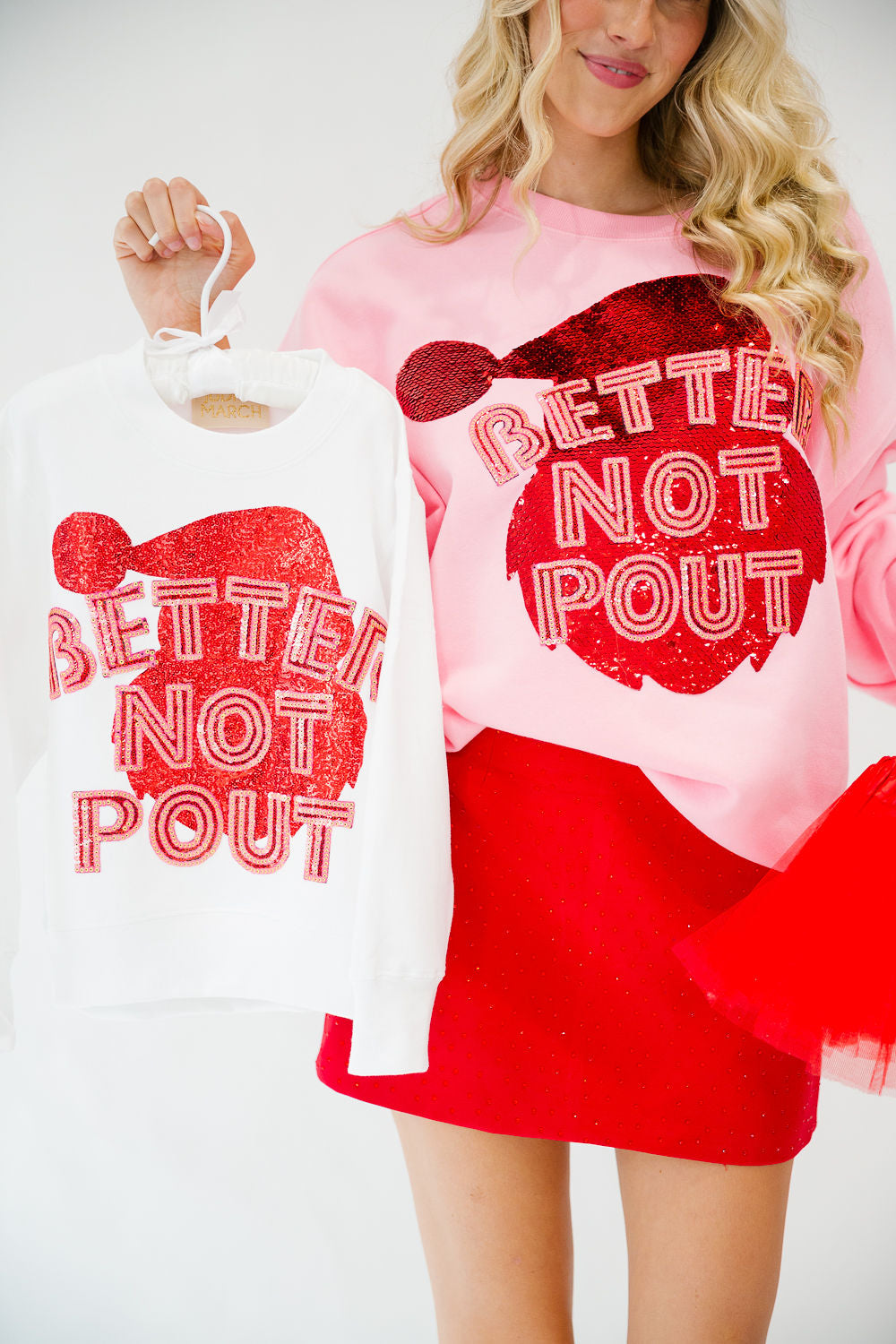 MINI KIDS BETTER NOT POUT PULLOVER PULLOVER Judith March
