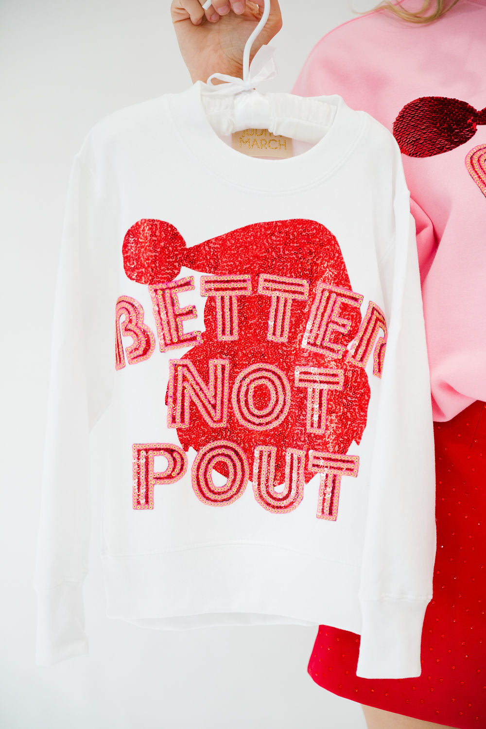 MINI KIDS BETTER NOT POUT PULLOVER PULLOVER Judith March