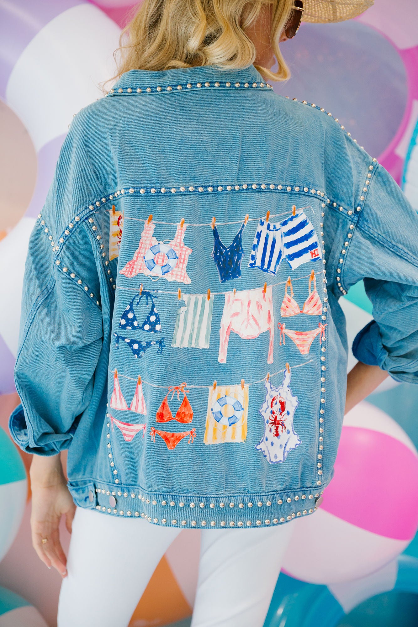 BIKINI BREEZE DENIM JACKET SWEATER Judith March