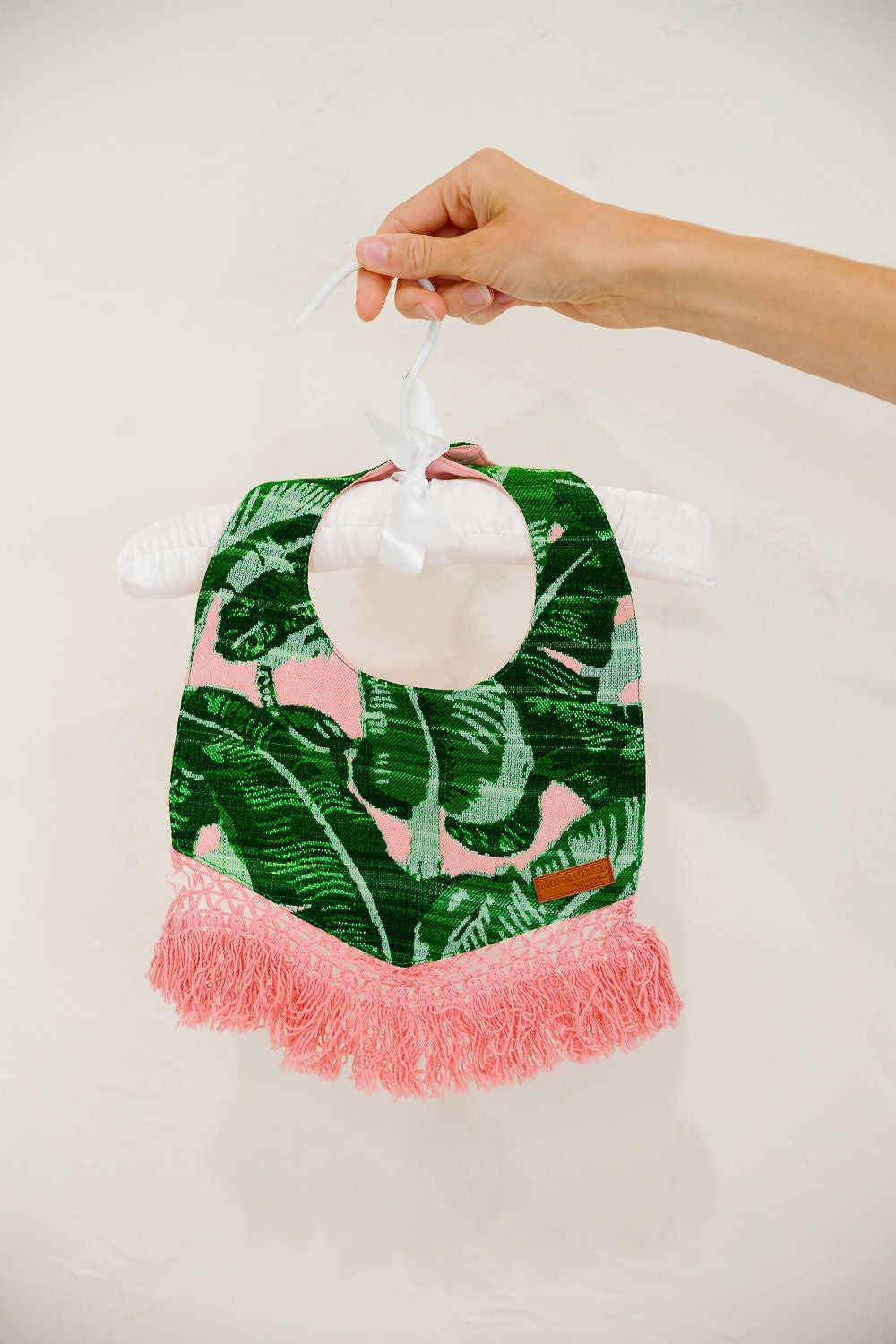 *MINI KIDS PALM LEAF BIB - ONE SIZE BIB Judith March