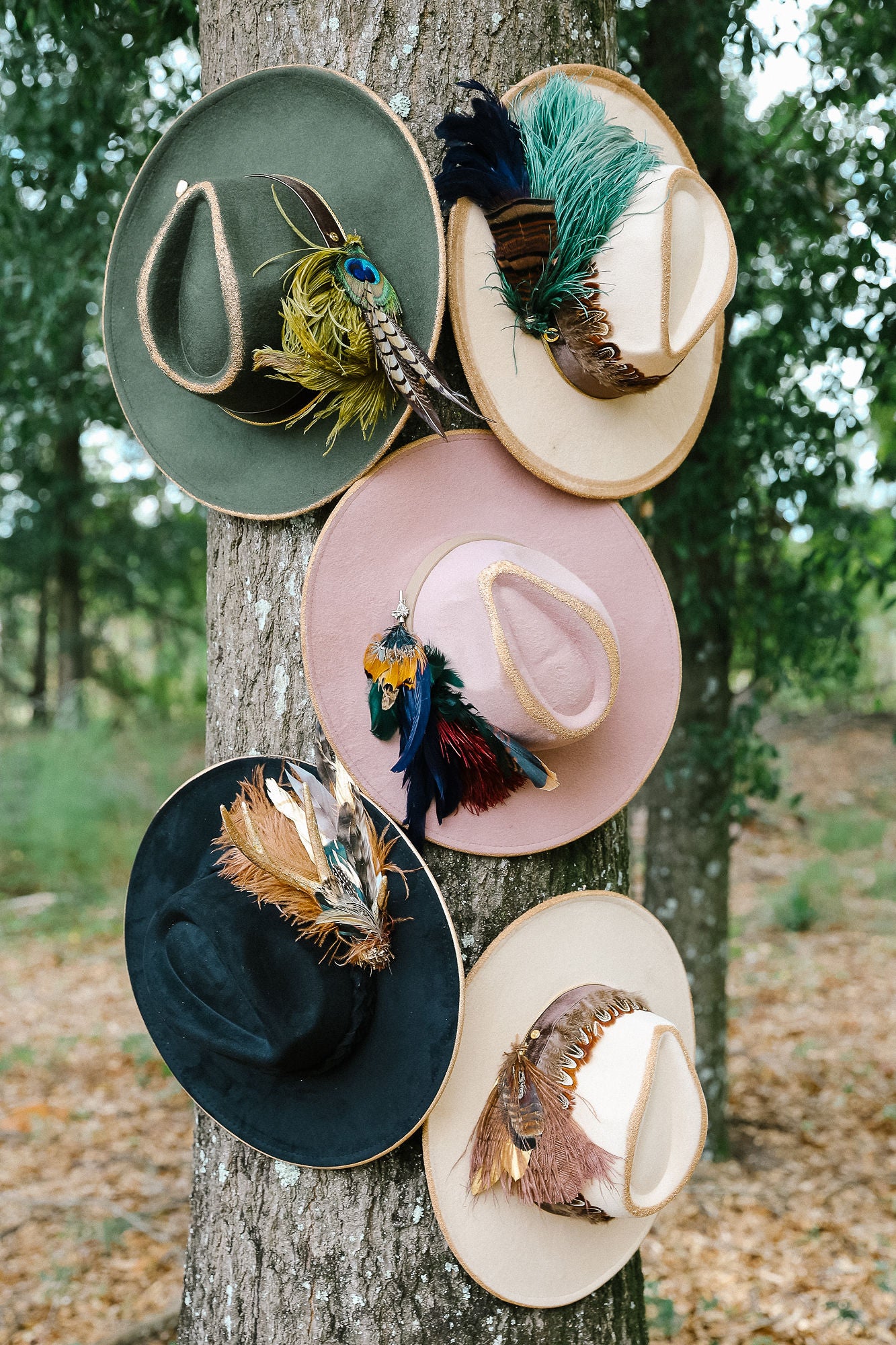 HERE FOR THE TURKEY RANCHER HAT (ONE OF A KIND) RANCHER HAT Judith March