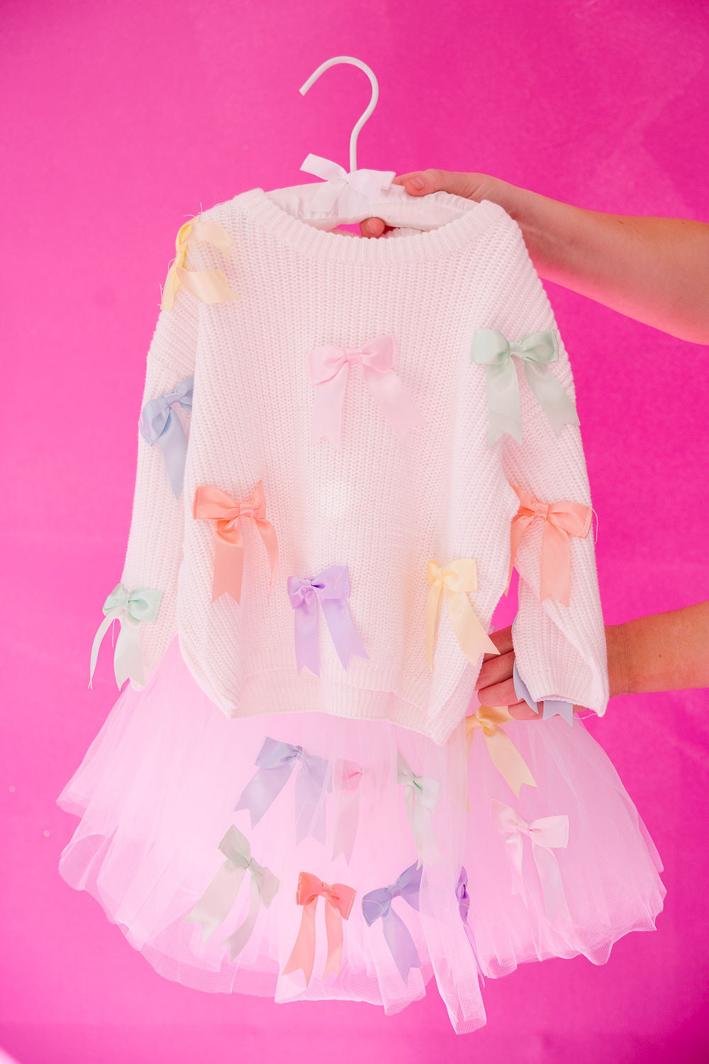 MINI KIDS PASTEL BOWS TUTU Tutu skirt Judith March