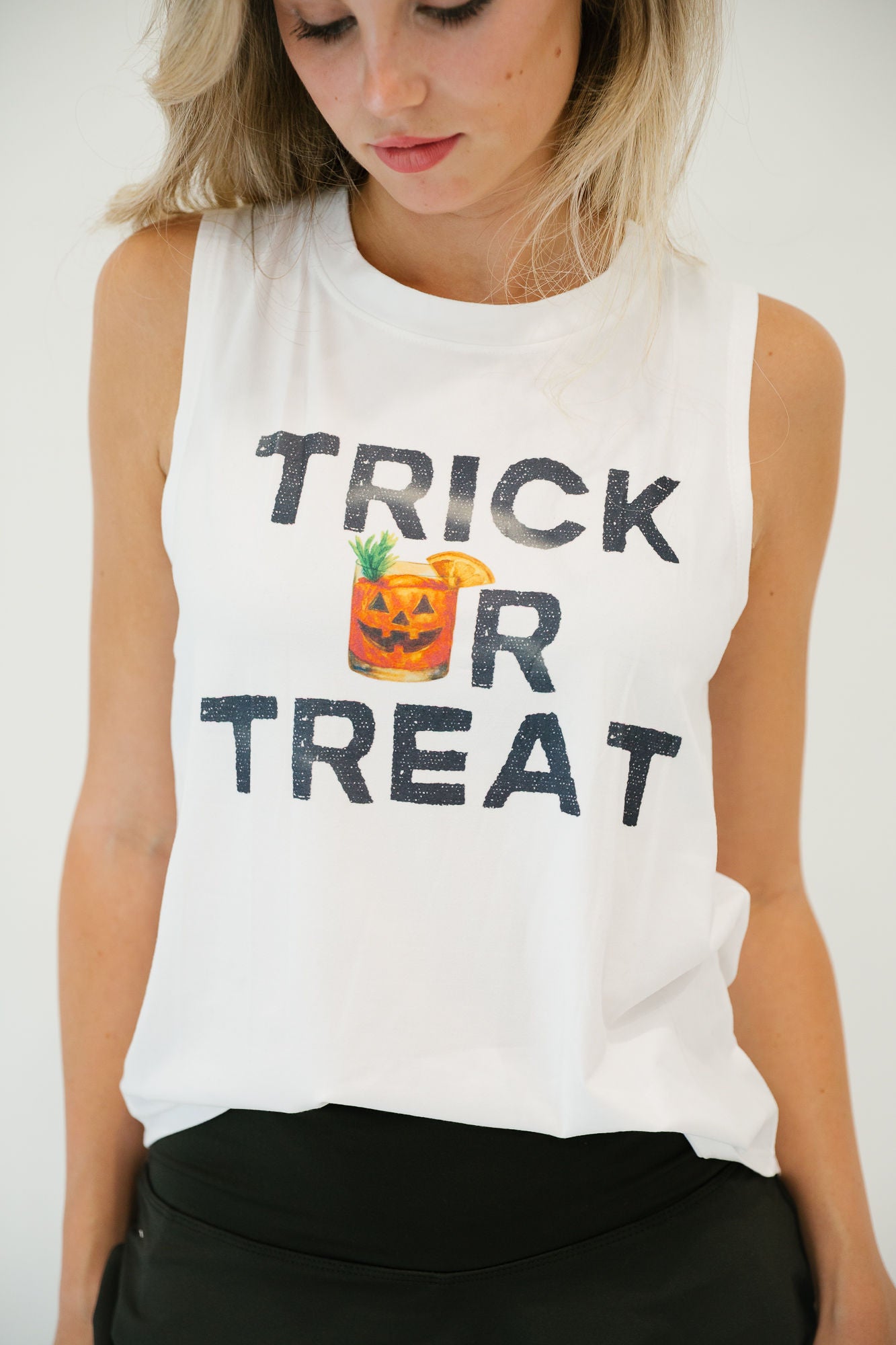TRICK OR TREAT TANK TANK Judith March