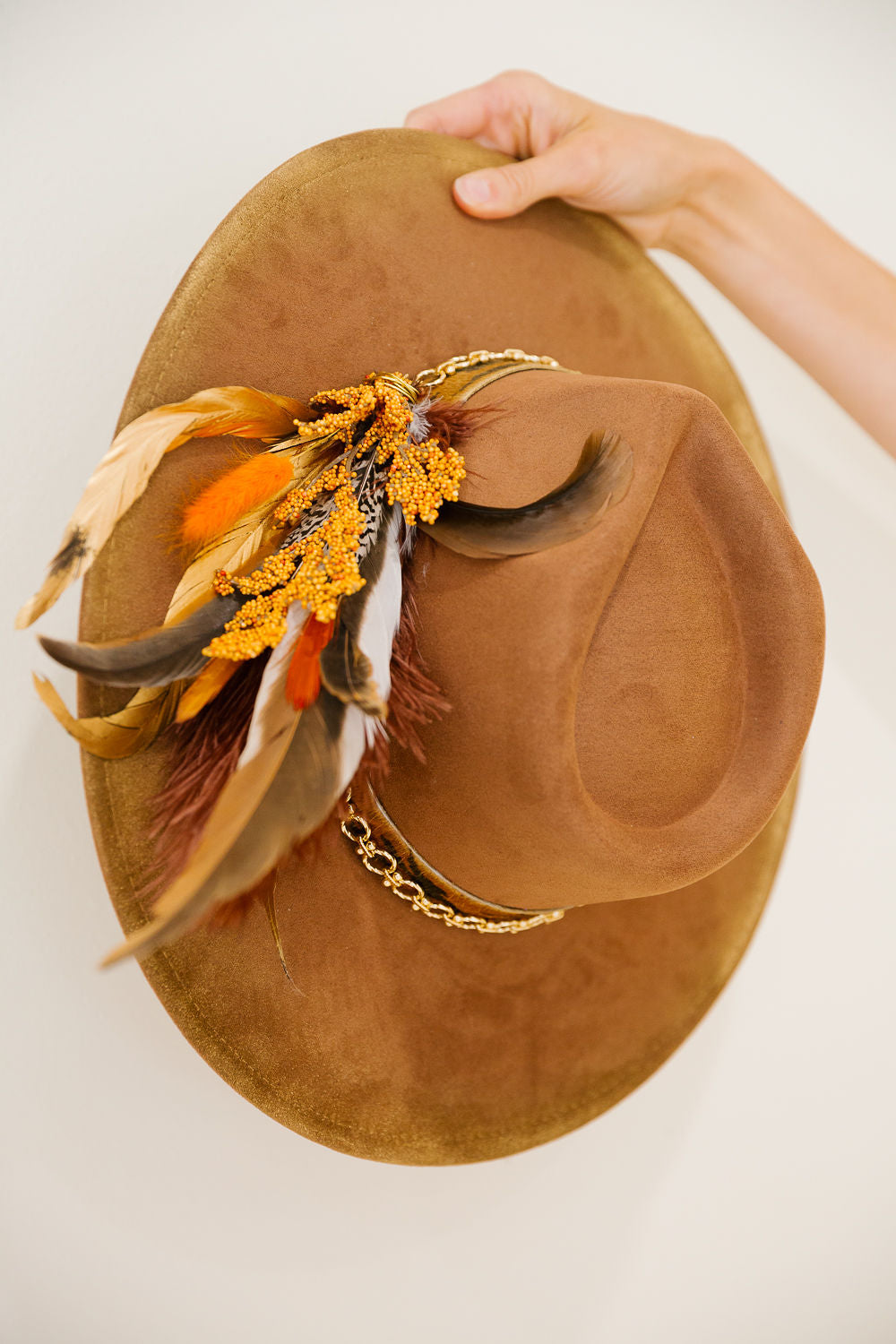 GOLDEN HARVEST RANCHER HAT TRUCKER HAT Judith March