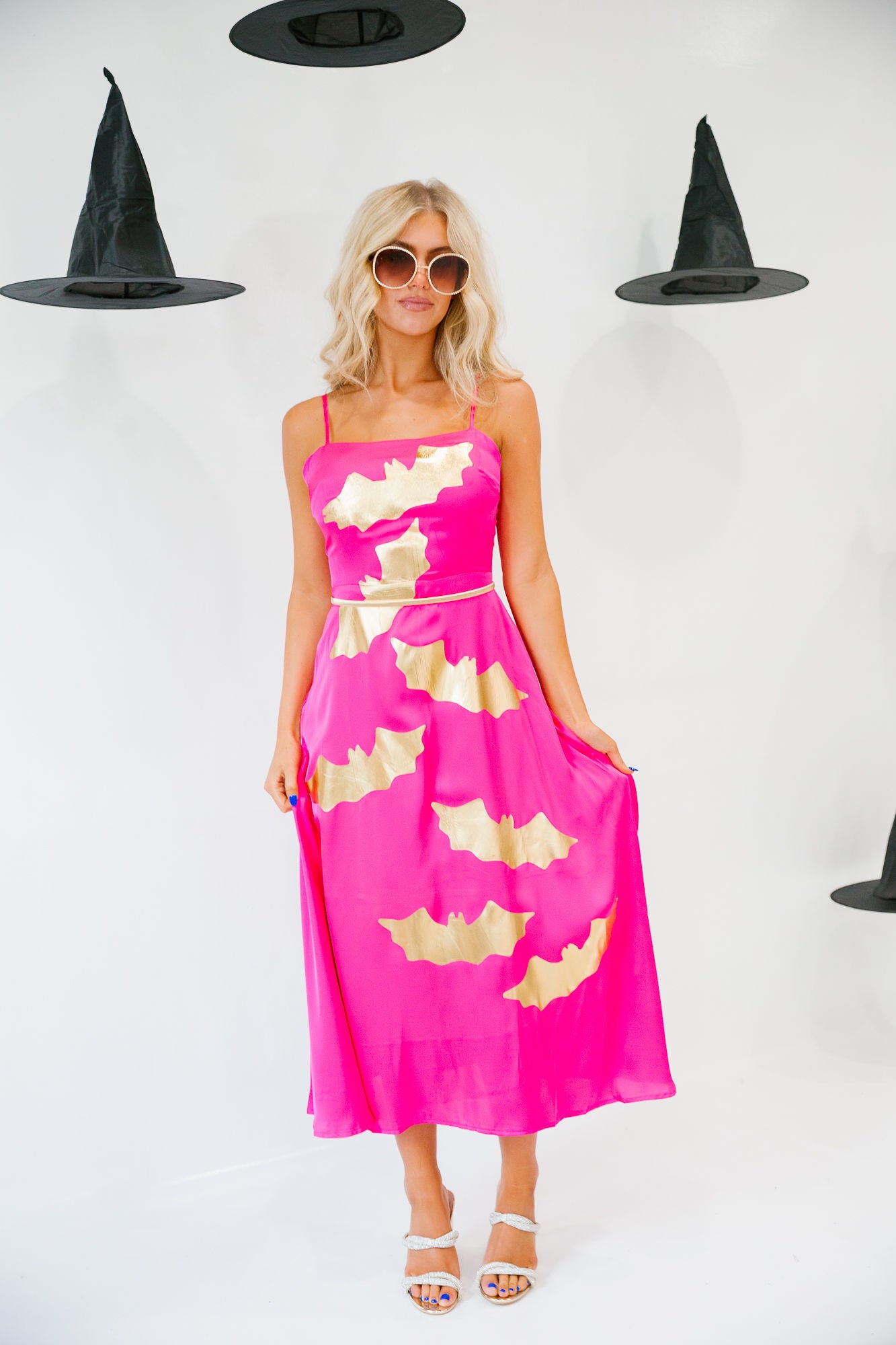 BAT BABE PINK DRESS DRESS Judith March