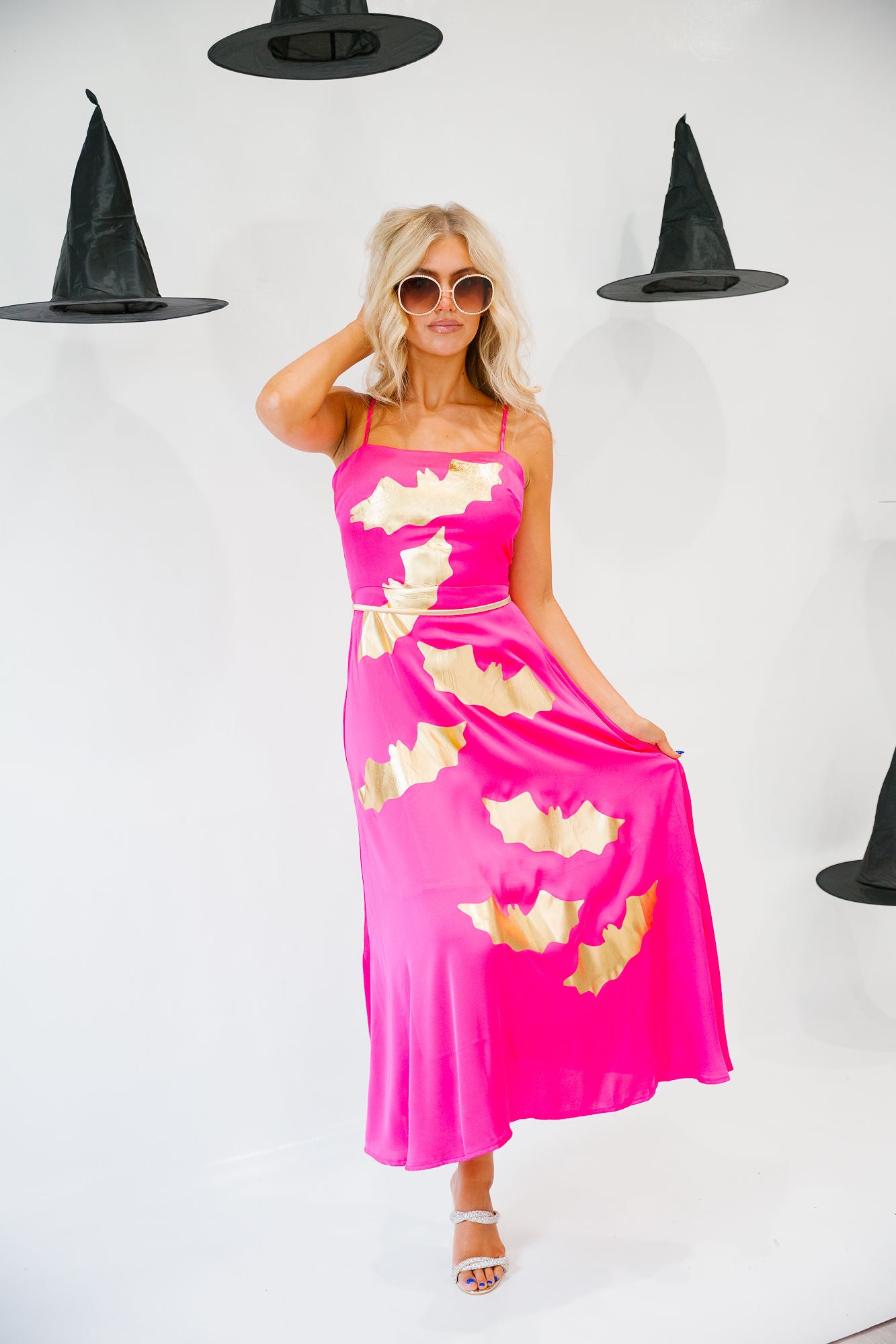 BAT BABE PINK DRESS DRESS Judith March