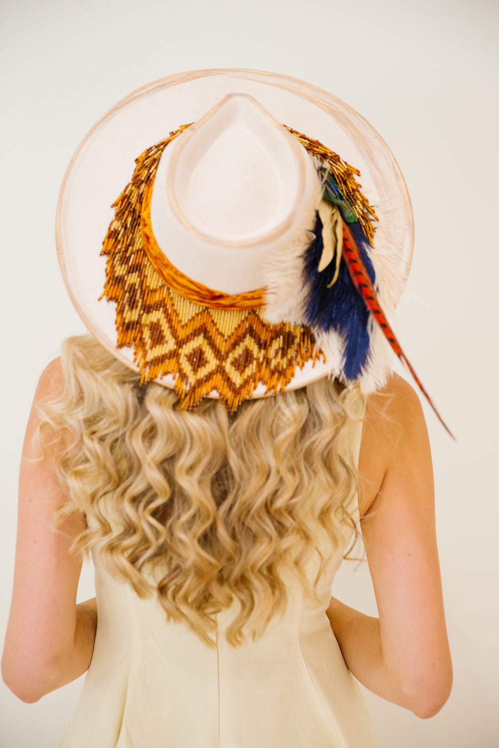 GOLDEN FRONTIER RANCHER HAT TRUCKER HAT Judith March