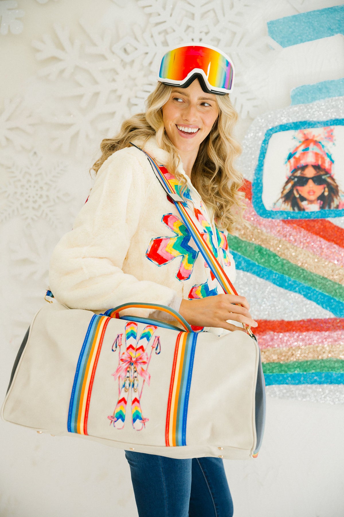 APRÈS SNOWFLAKE DUFFLE BAG