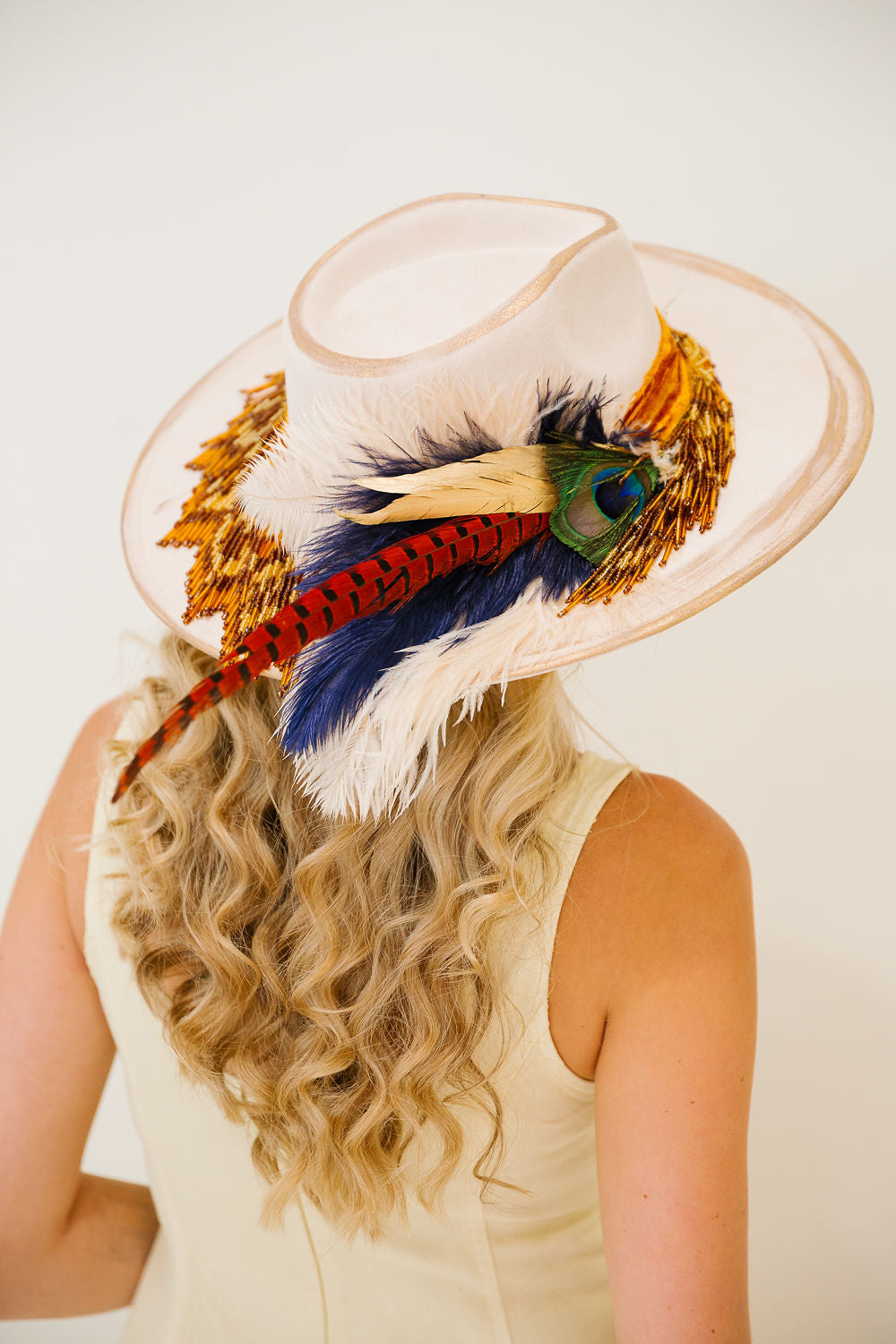 GOLDEN FRONTIER RANCHER HAT TRUCKER HAT Judith March