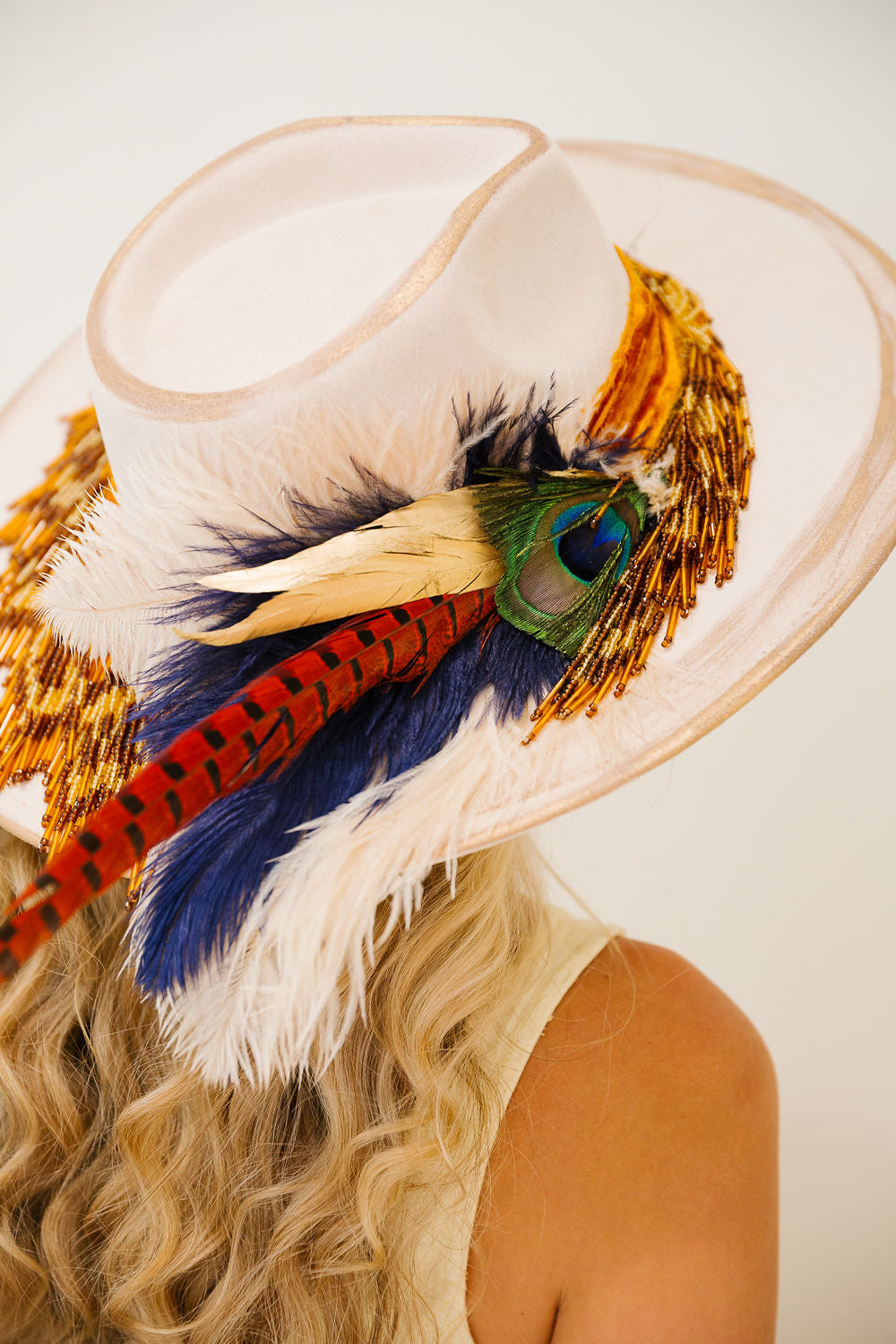 GOLDEN FRONTIER RANCHER HAT TRUCKER HAT Judith March