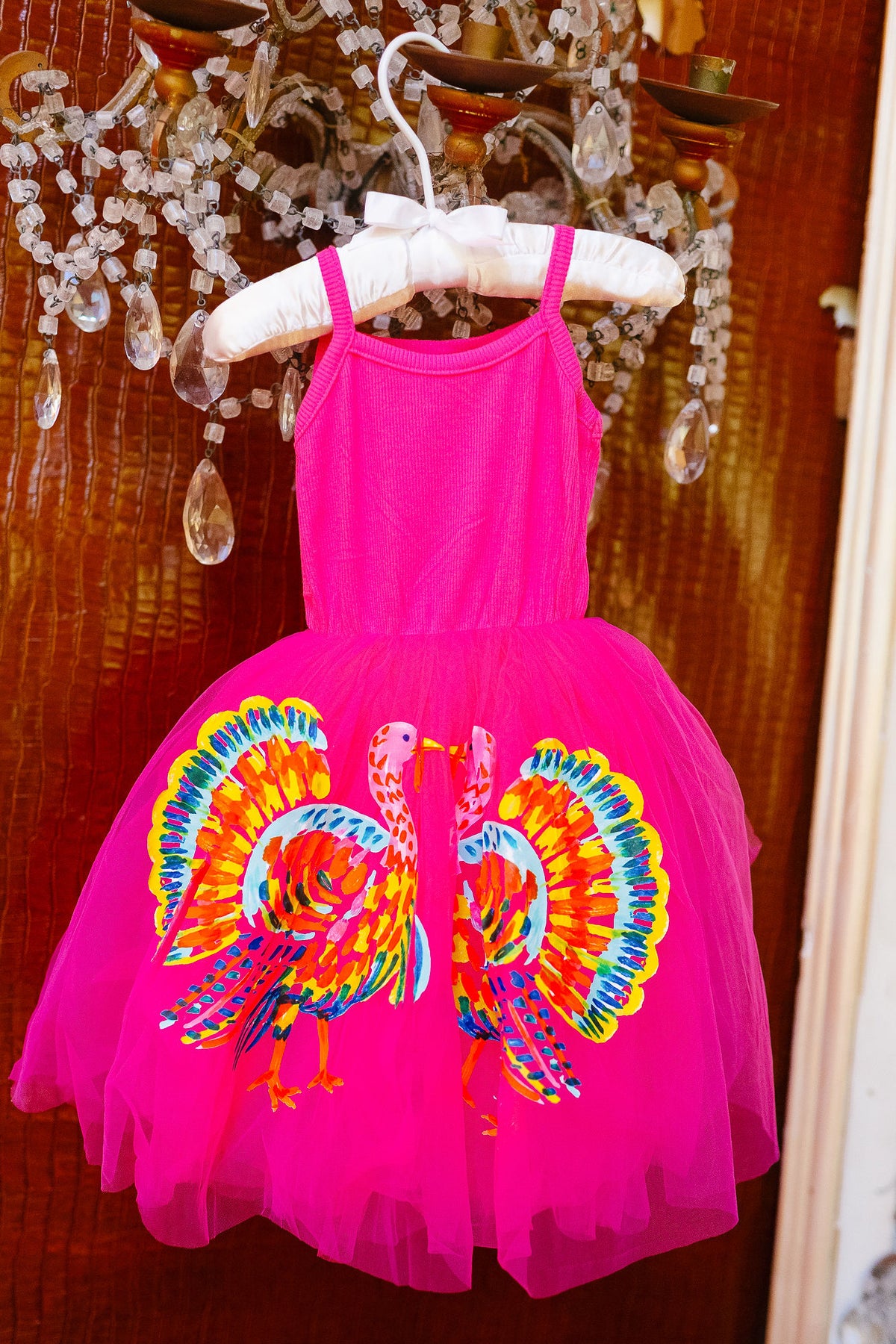 MINI KIDS TURKEY PINK TUTU DRESS DRESS Judith March