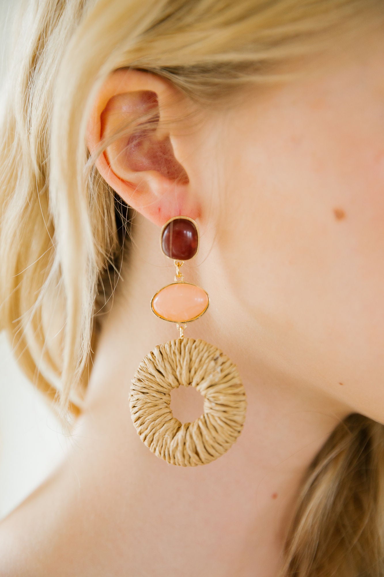 MOCHA LOOP EARRINGS earrings Judith March