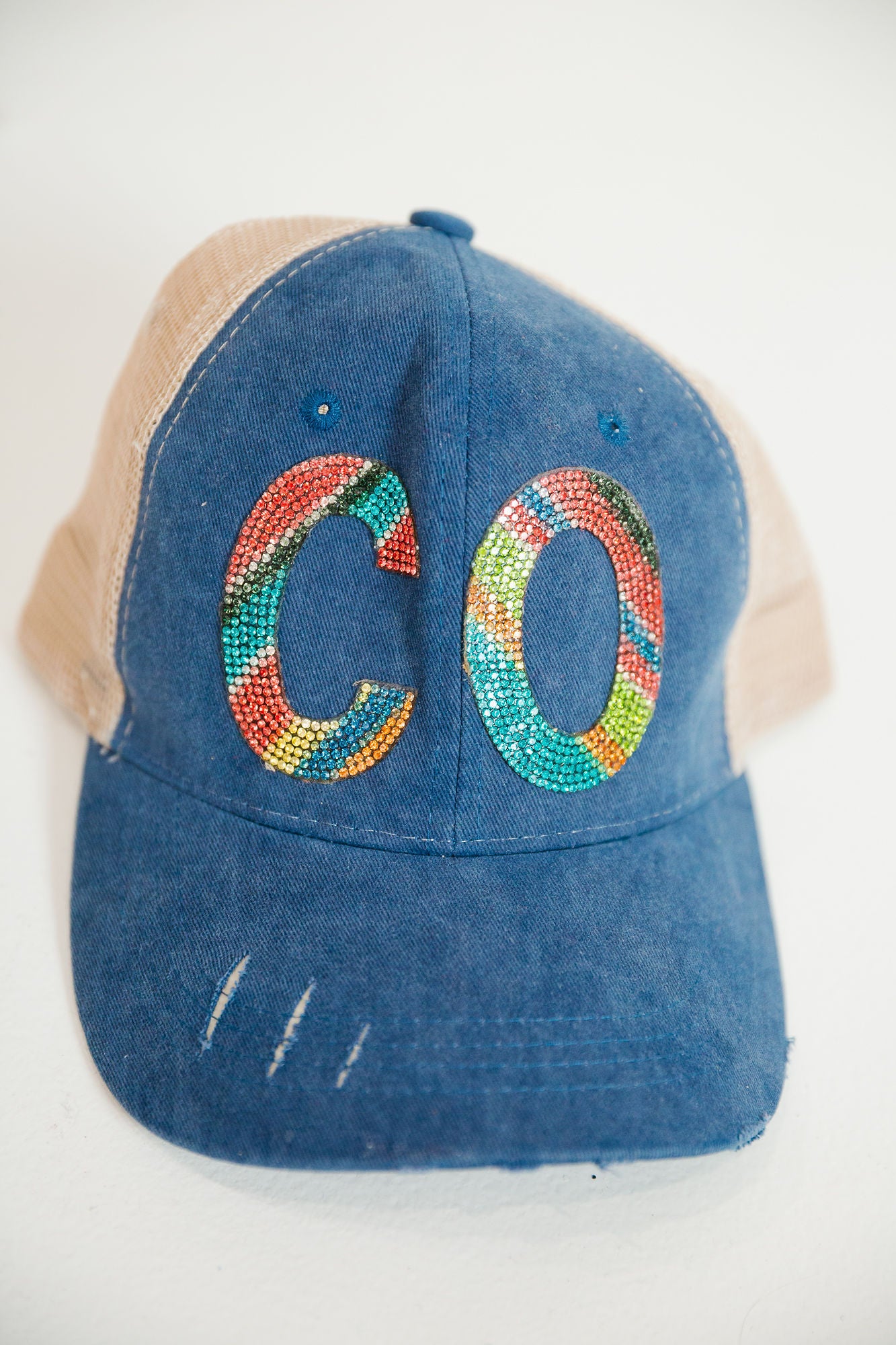 *COLORADO DENIM BASEBALL HAT HAT Judith March