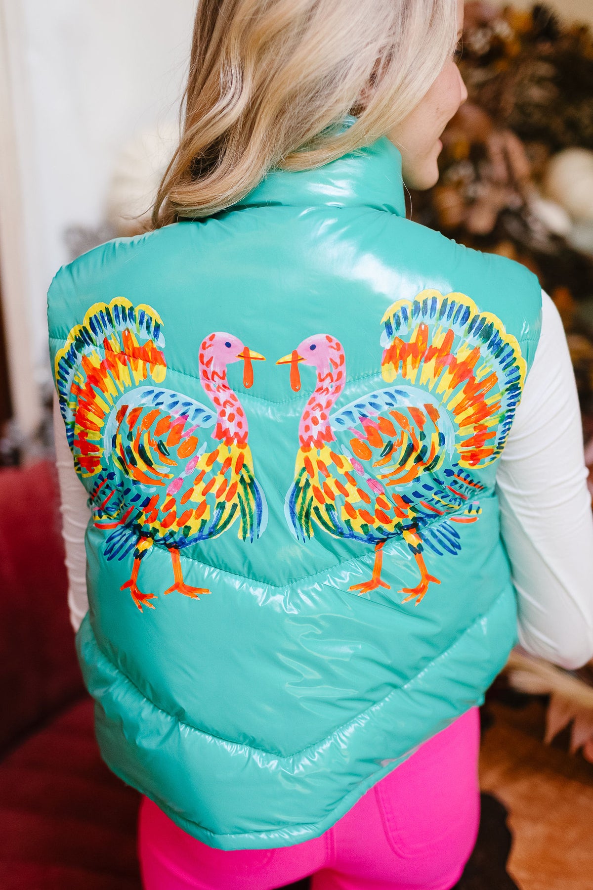 FEATHERED FRIENDS TEAL VEST VEST Judith March