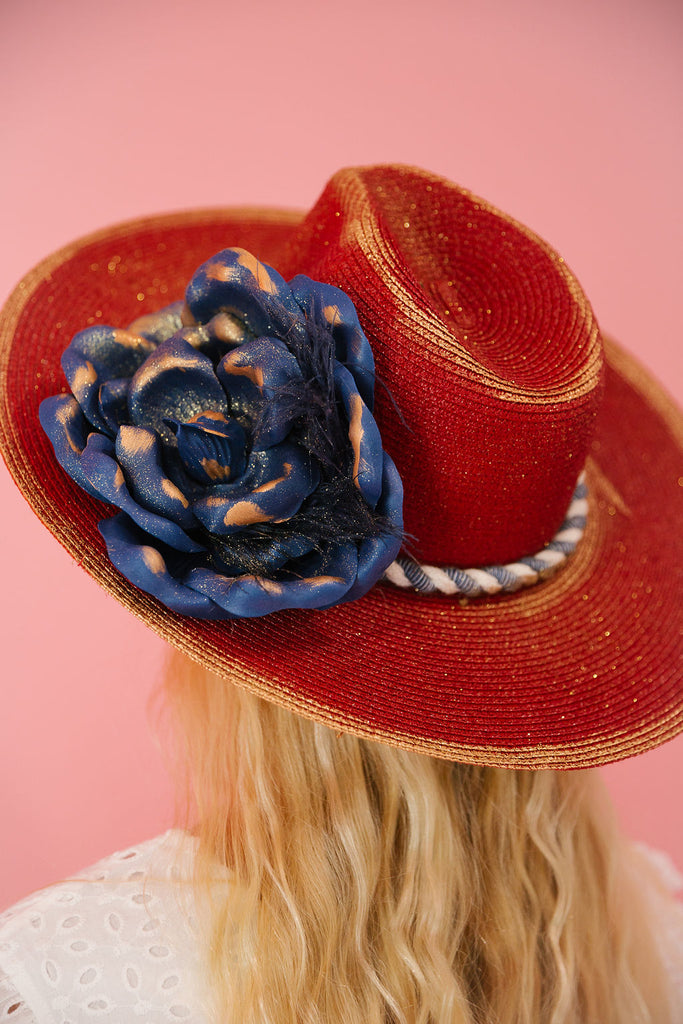 AMERICAN FLOWER SUN HAT Sun hat Judith March   
