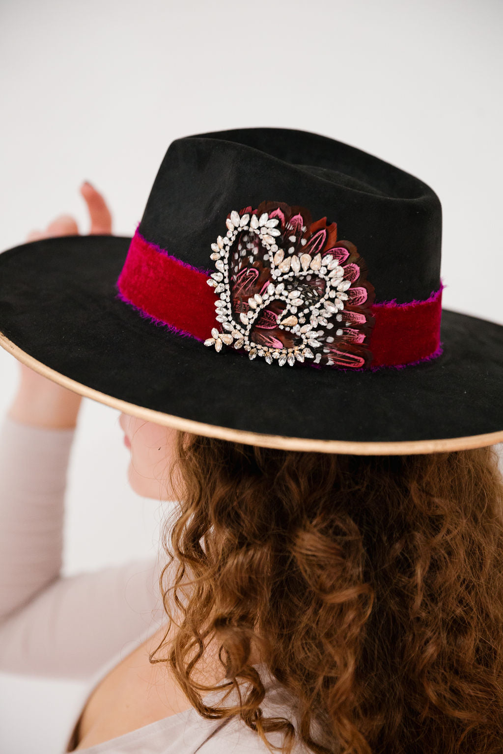 TRUE LOVE BLACK RANCHER HAT RANCHER HAT Judith March