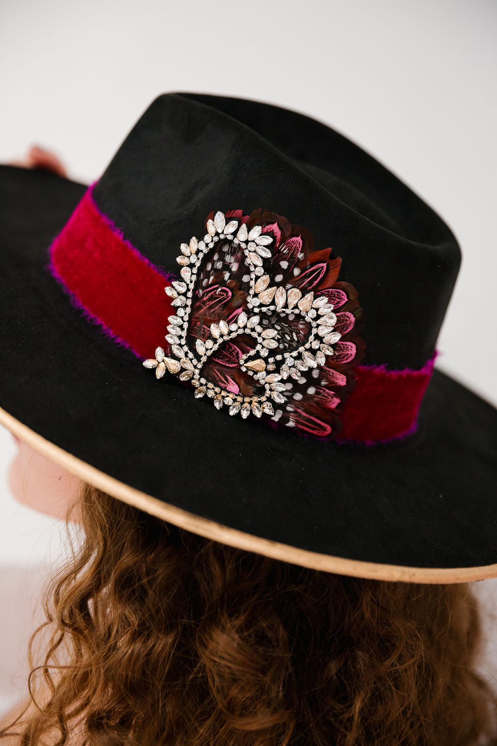 TRUE LOVE BLACK RANCHER HAT RANCHER HAT Judith March