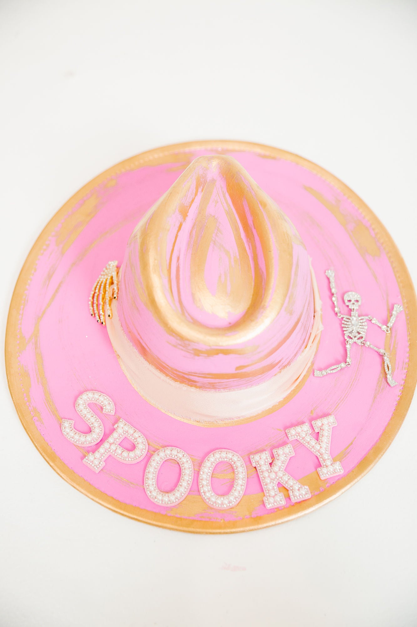 *SPOOKY PINK RANCHER HAT HAT Judith March