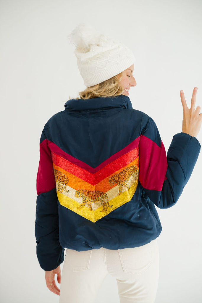 TIGER DREAMS PUFFER JACKETS JACKET Judith March   