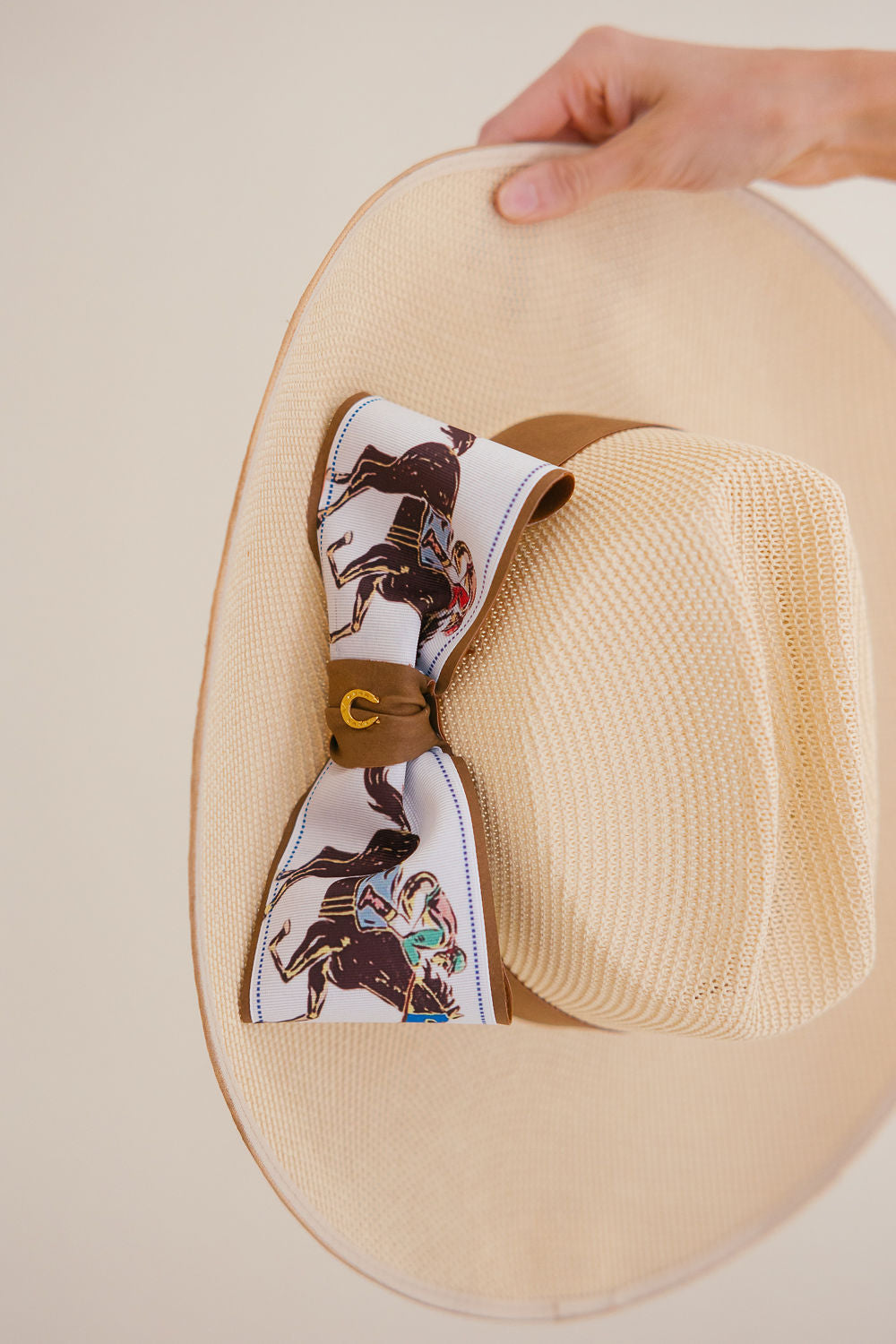 RACE SEASON BOW SUN HAT RANCHER HAT Judith March
