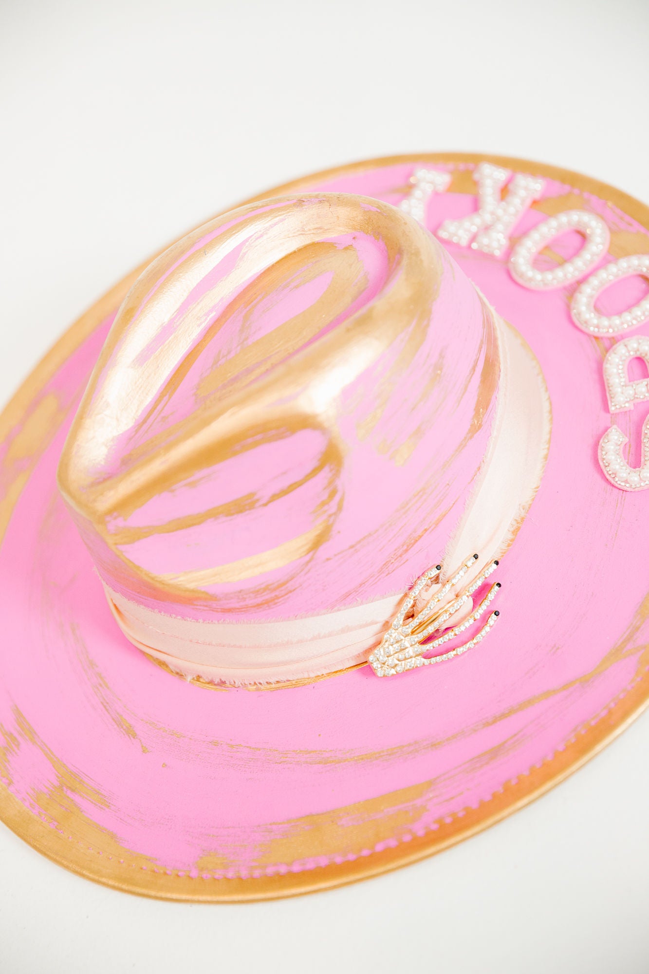 *SPOOKY PINK RANCHER HAT HAT Judith March