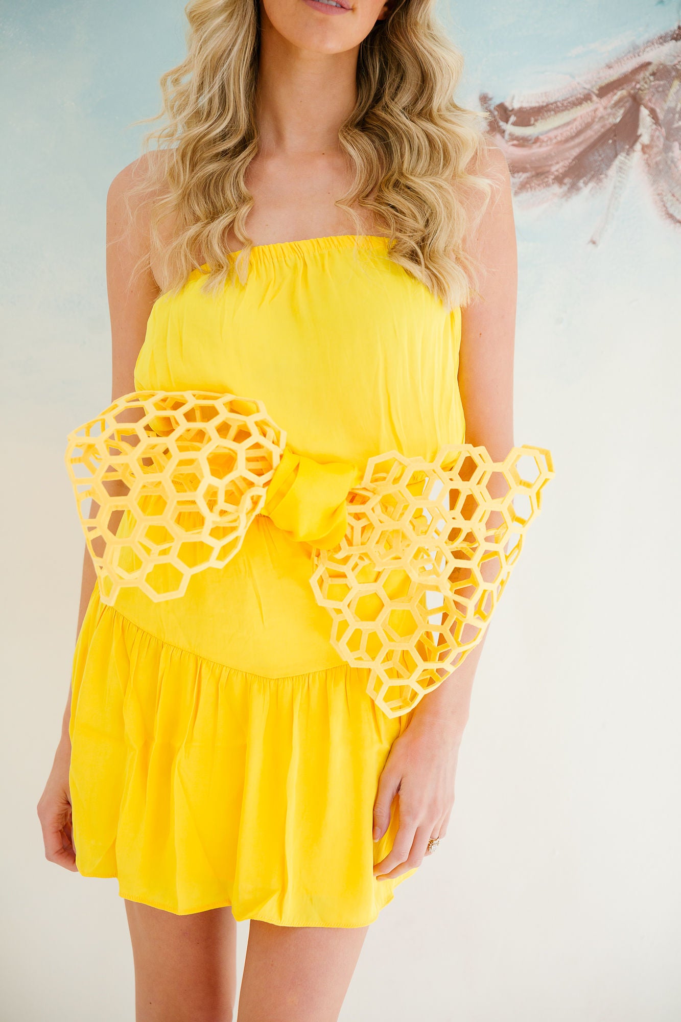 SUNSHINE CROWN STRAPLESS DRESS DRESS Judith March