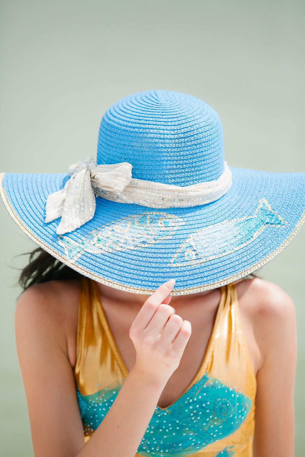 THE DEEP BLUE SUN HAT Sun hat Judith March