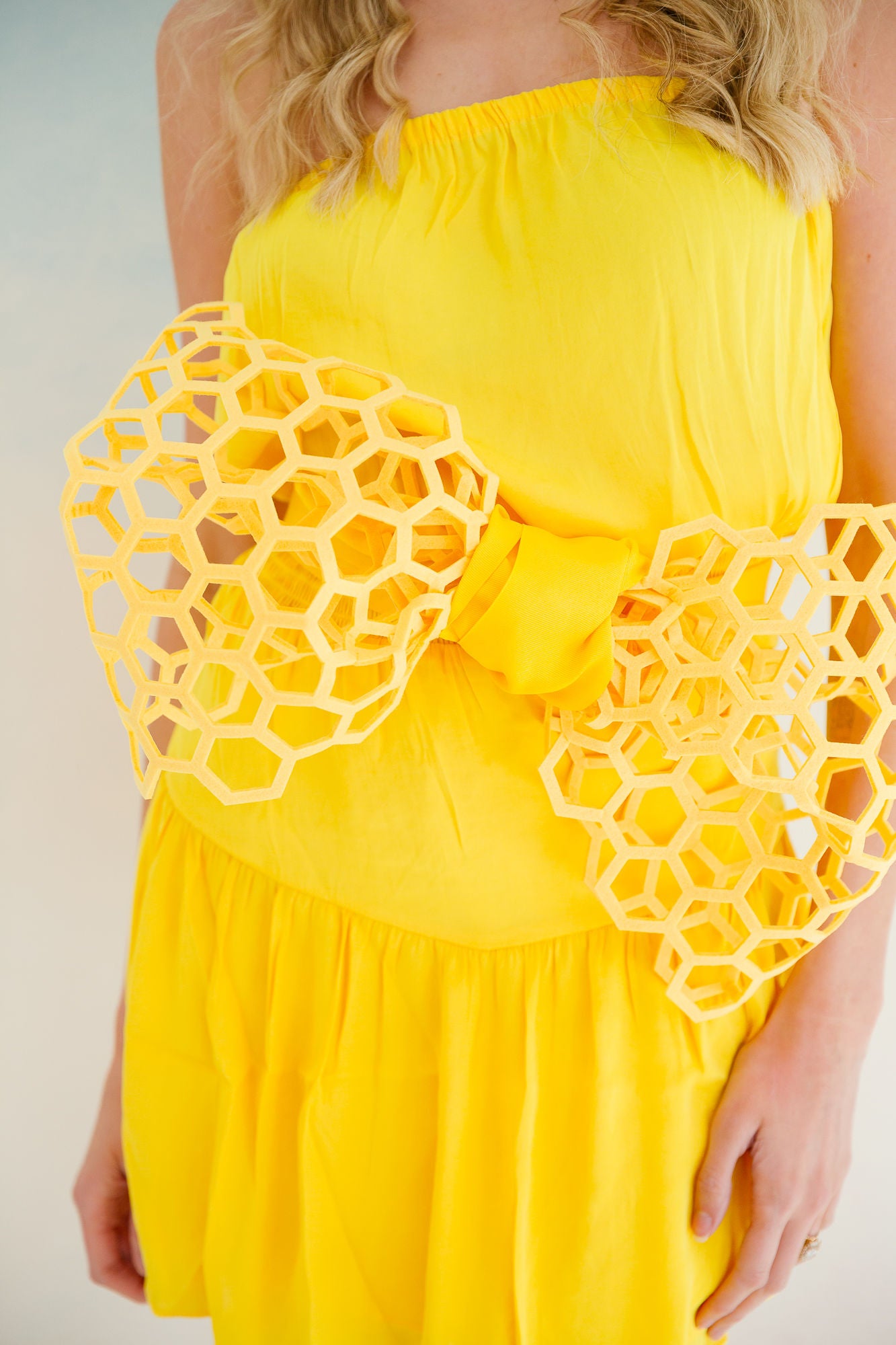 SUNSHINE CROWN STRAPLESS DRESS DRESS Judith March