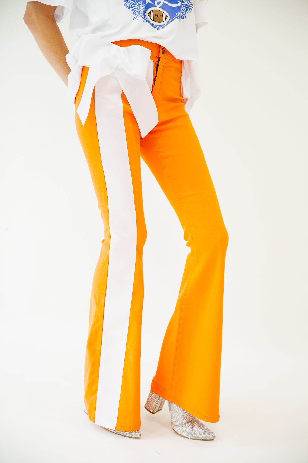 GAMEDAY BOW ORANGE FLARES