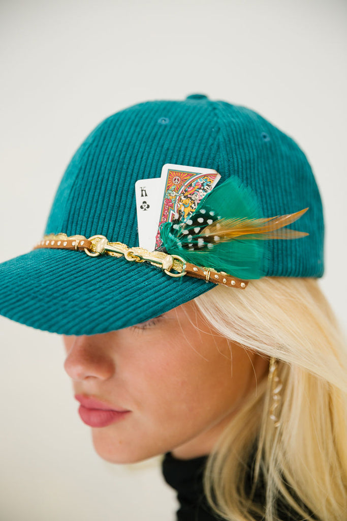 KING ME CORDUROY HAT HAT Judith March   